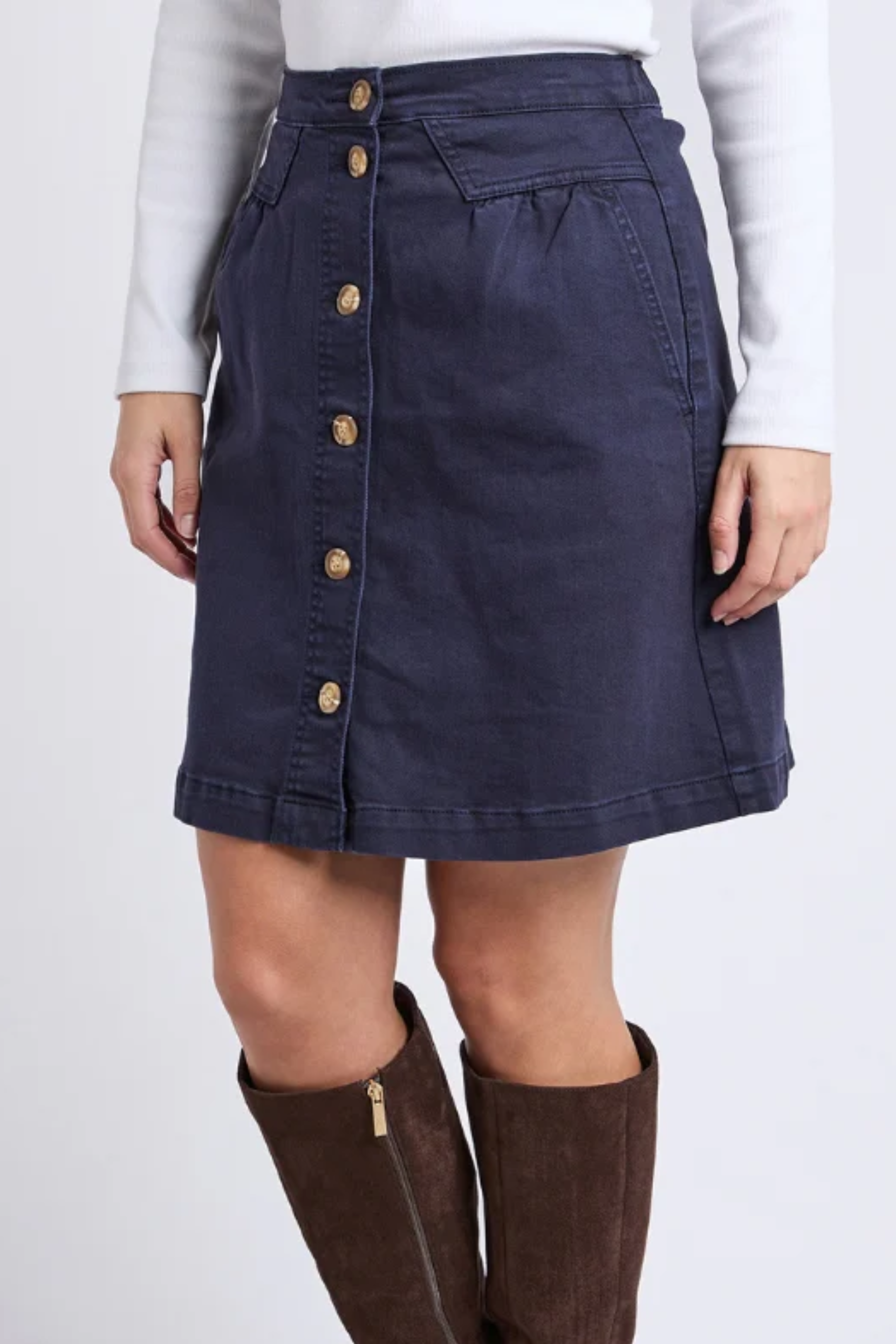 Foxwood Amanda Skirt - Dk Sapphire