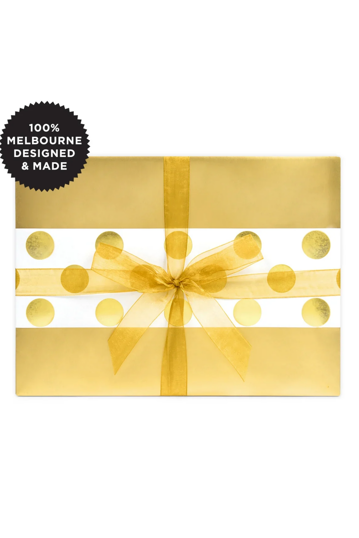 Wrapping Paper - Gold Pearl