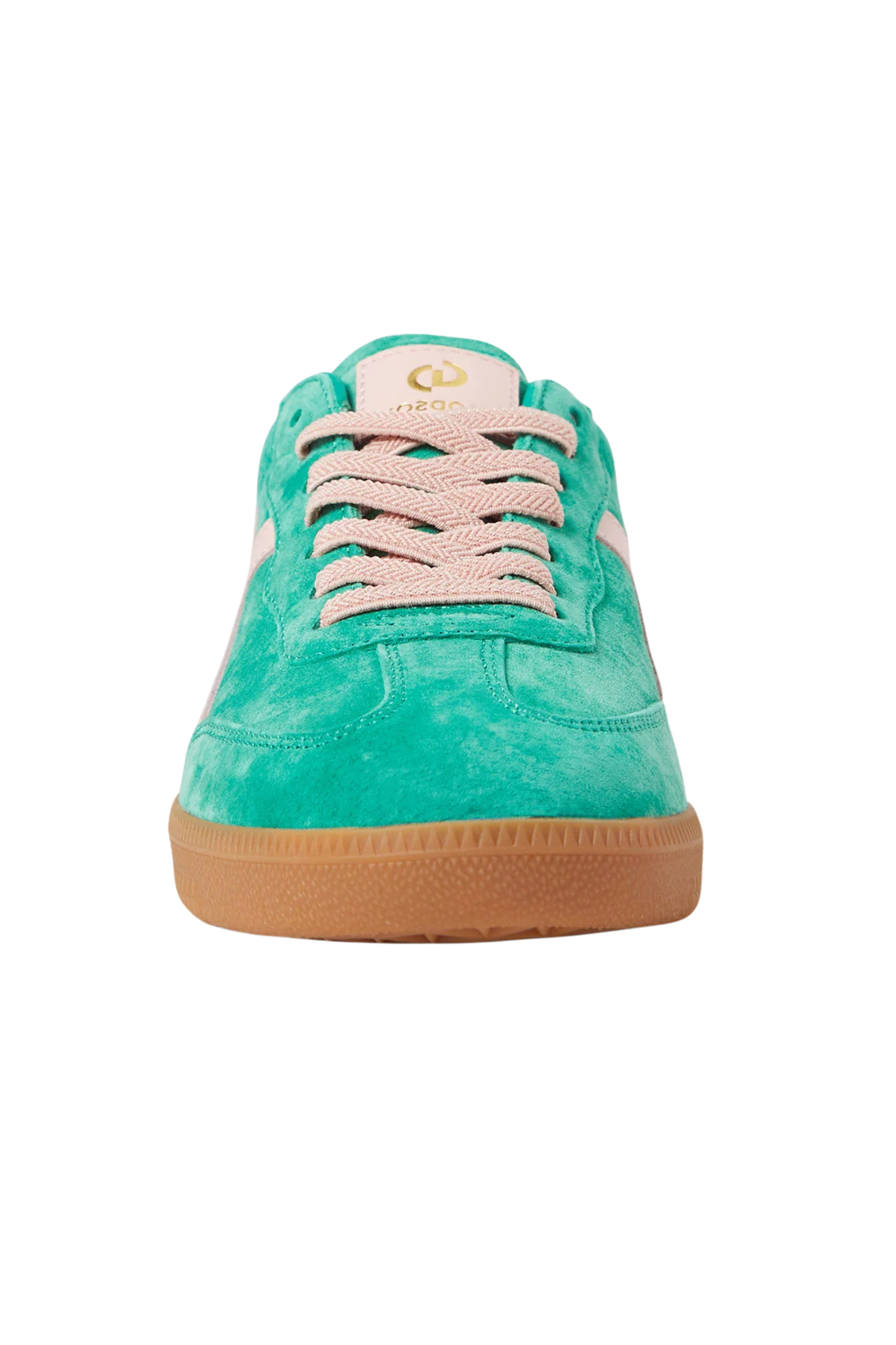 Goodsole 2001 Crossroads Sneaker - Pine/Pink Suede