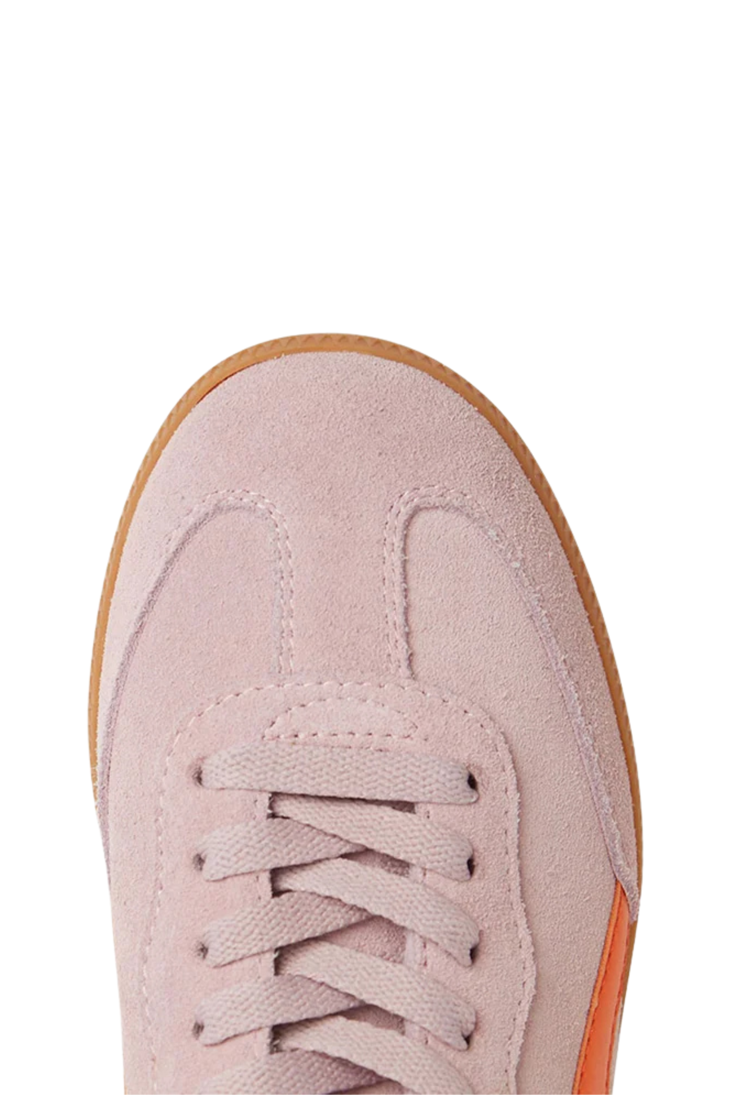 Goodsole 2001 Crossroads Sneaker - Pink/Orange Suede