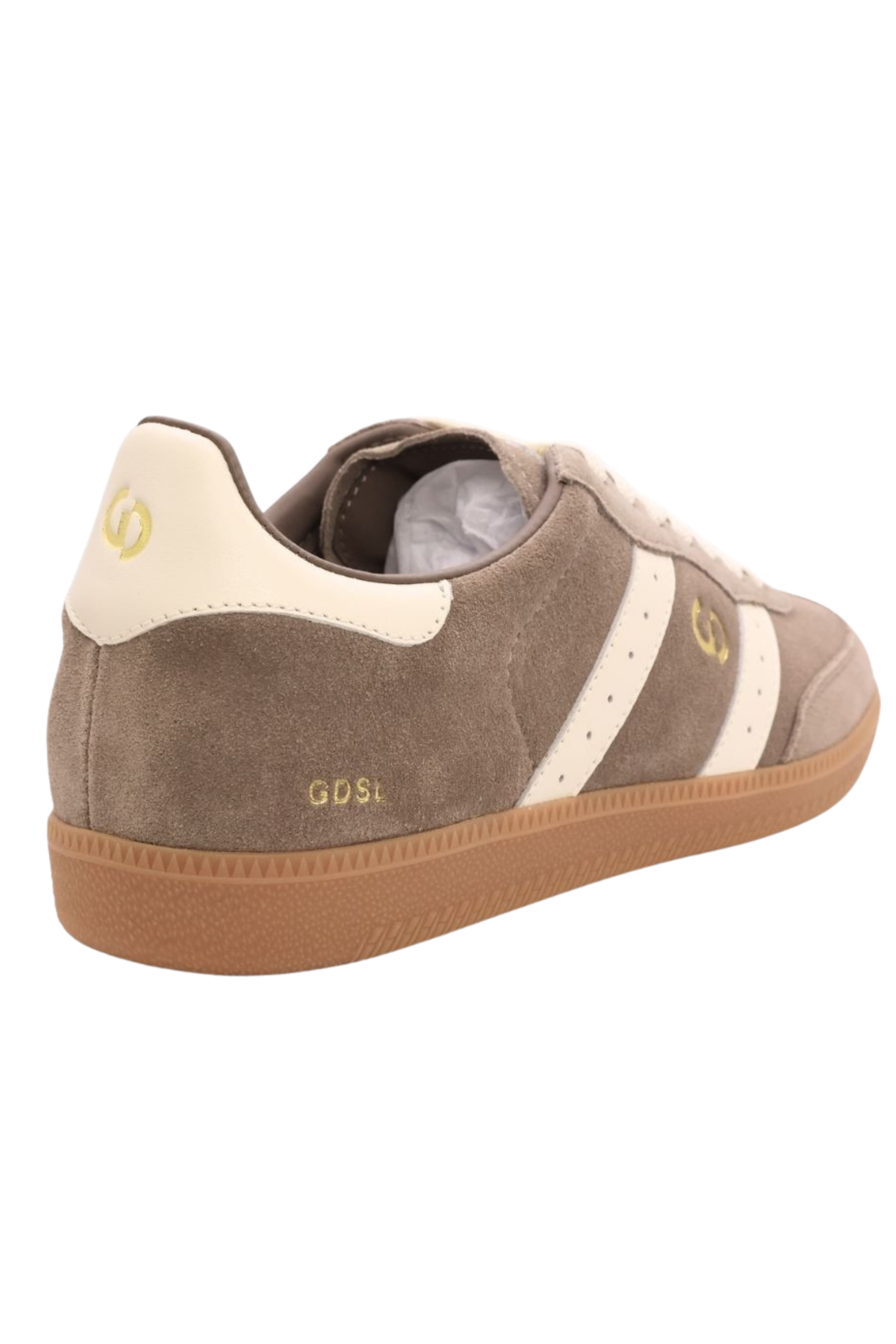 Goodsole 2001 Parallel Sneaker - Walnut/Ivory Suede