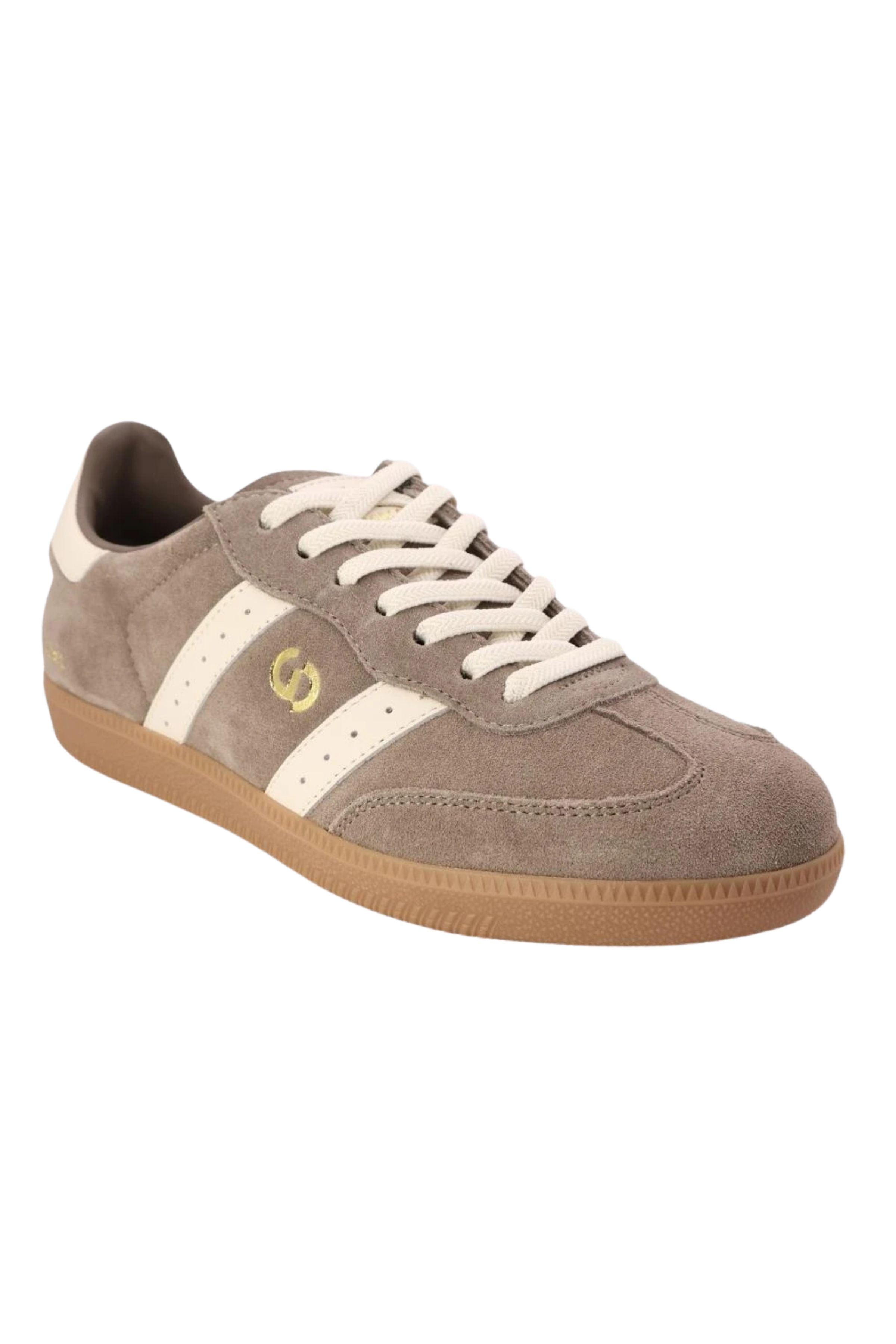 Goodsole 2001 Parallel Sneaker - Walnut/Ivory Suede