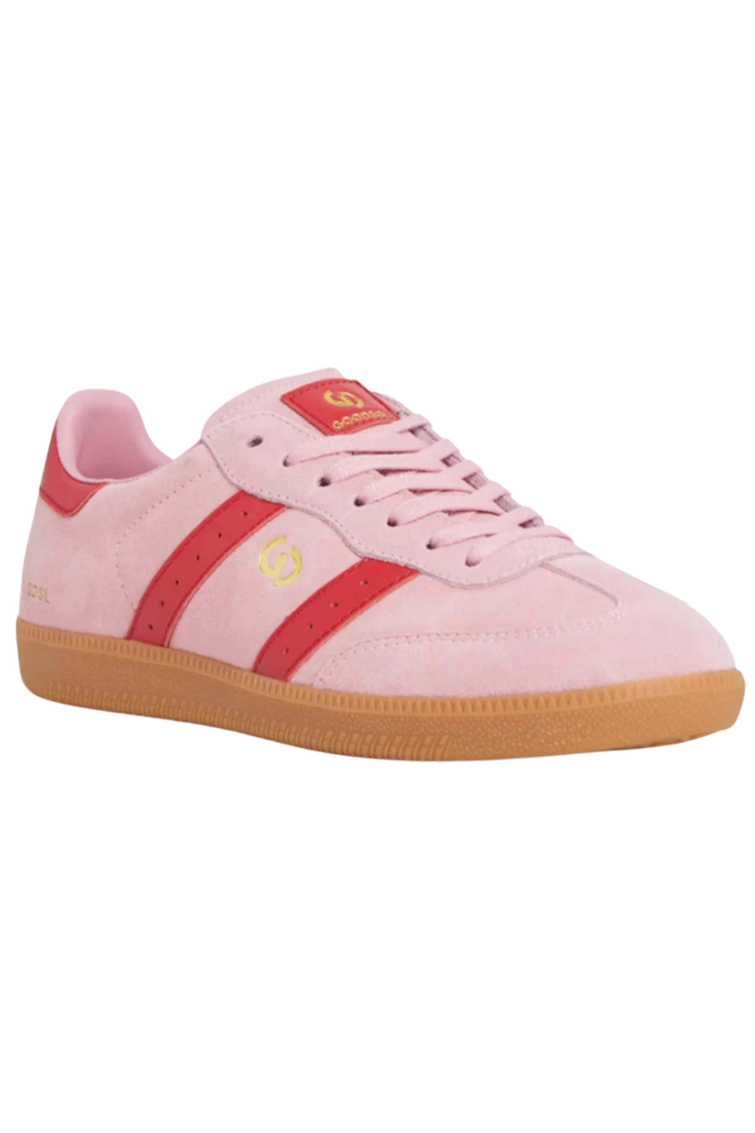 Goodsole 2001 Parallel Sneaker - Pink/Red Suede