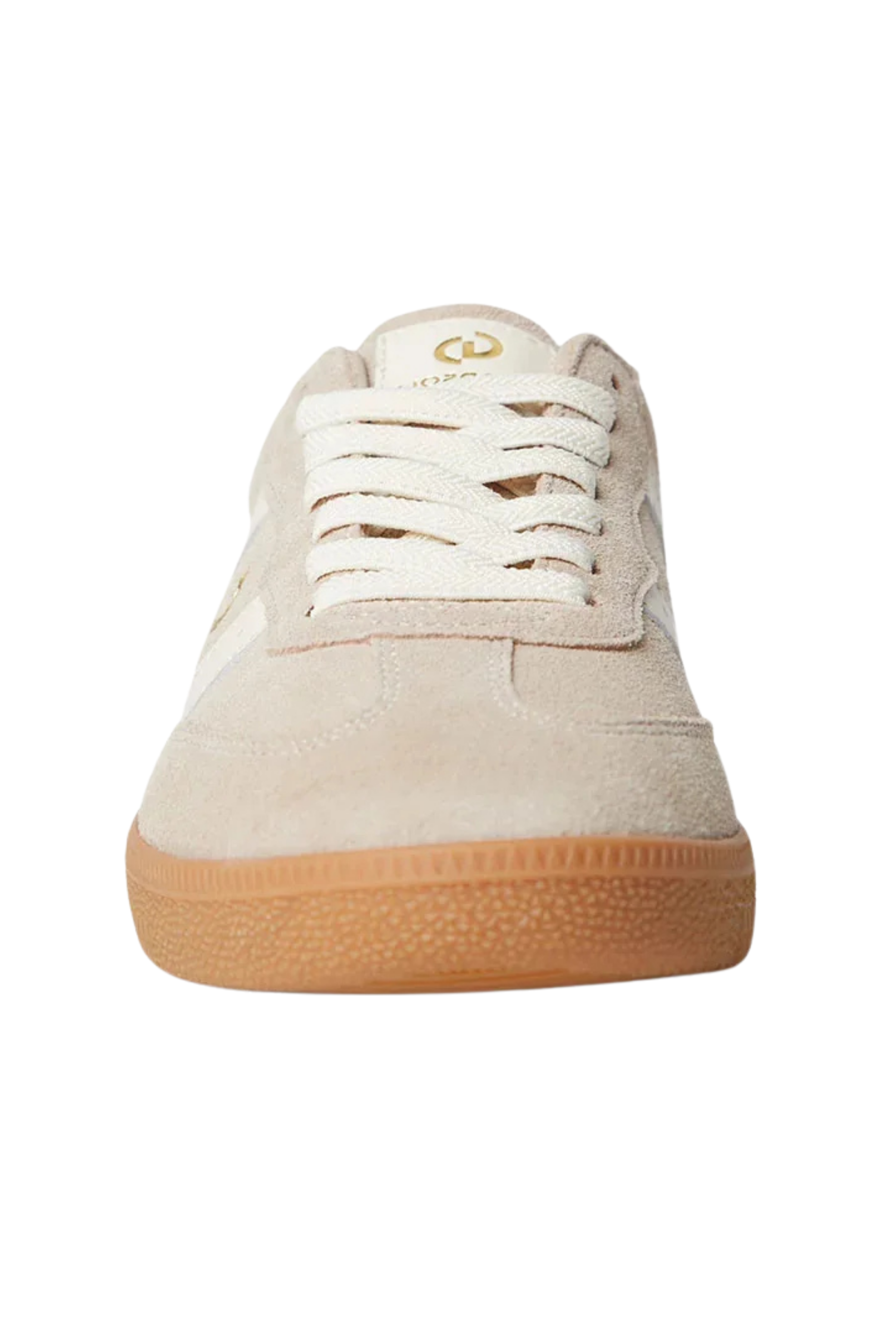 Goodsole 2001 Parallel Sneaker - Tropical Taupe/Ivory Suede