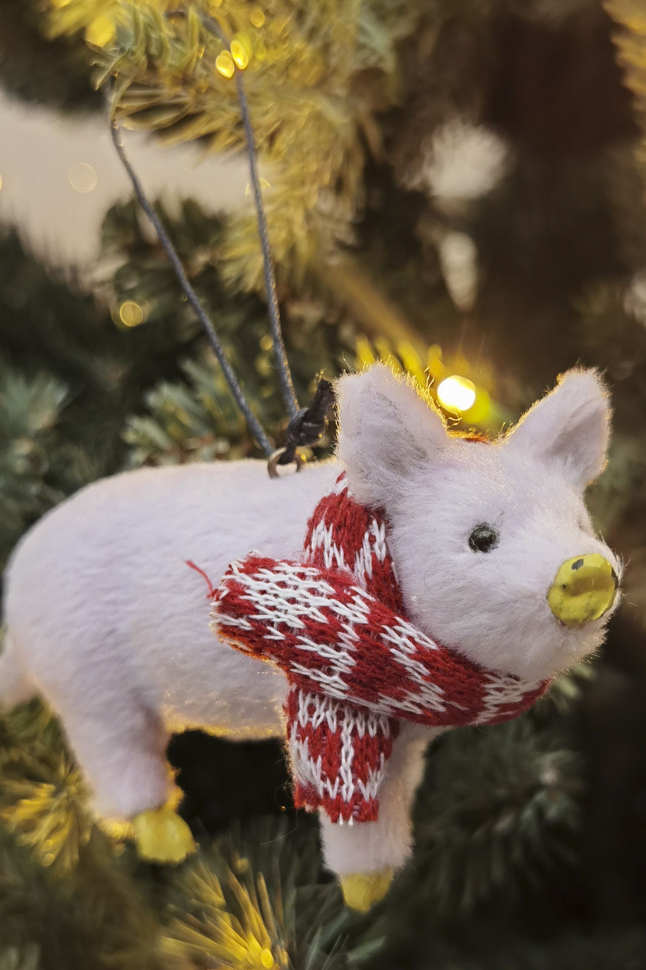 Hanging Pig Decoration