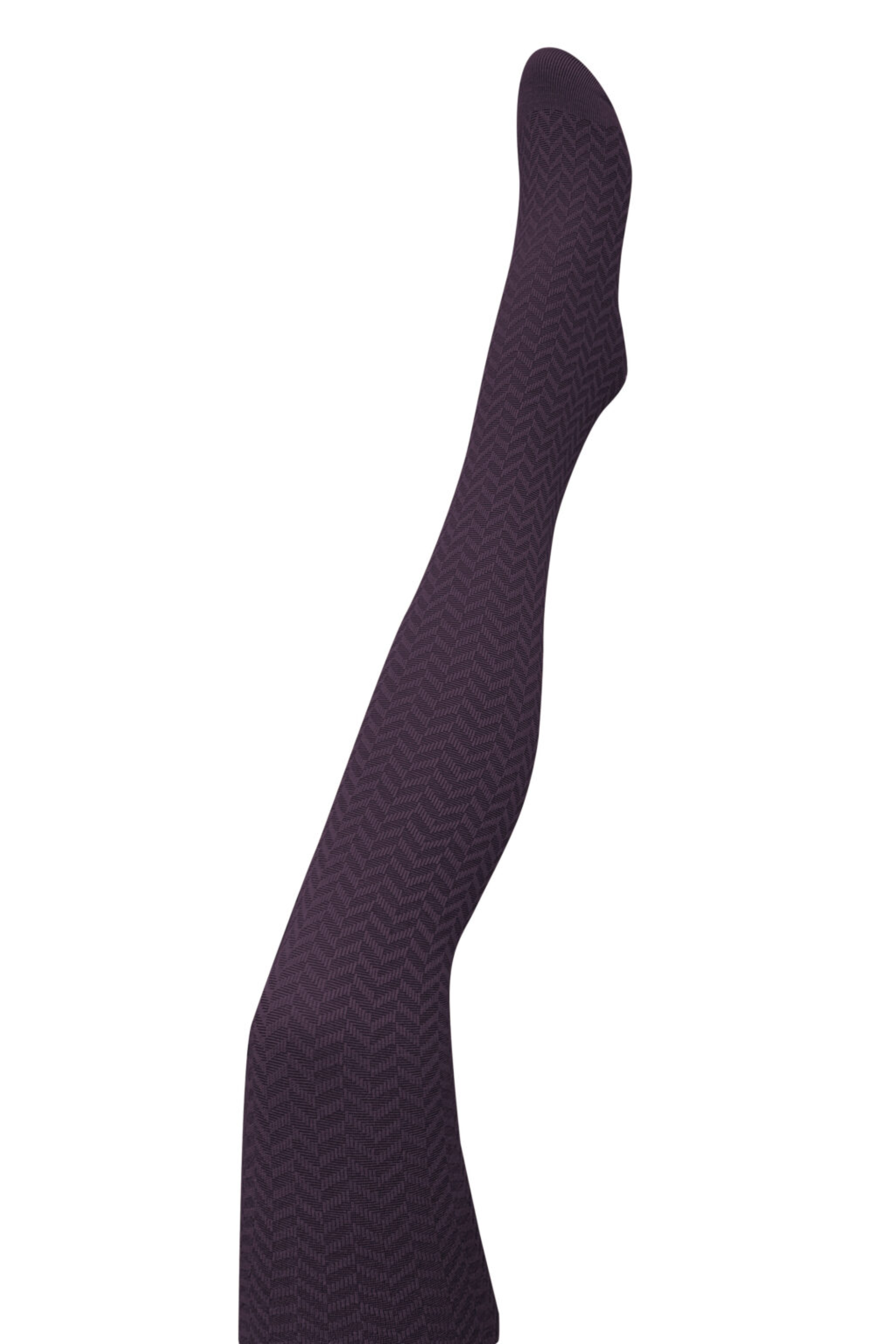 Herringbone Merino Wool Tights