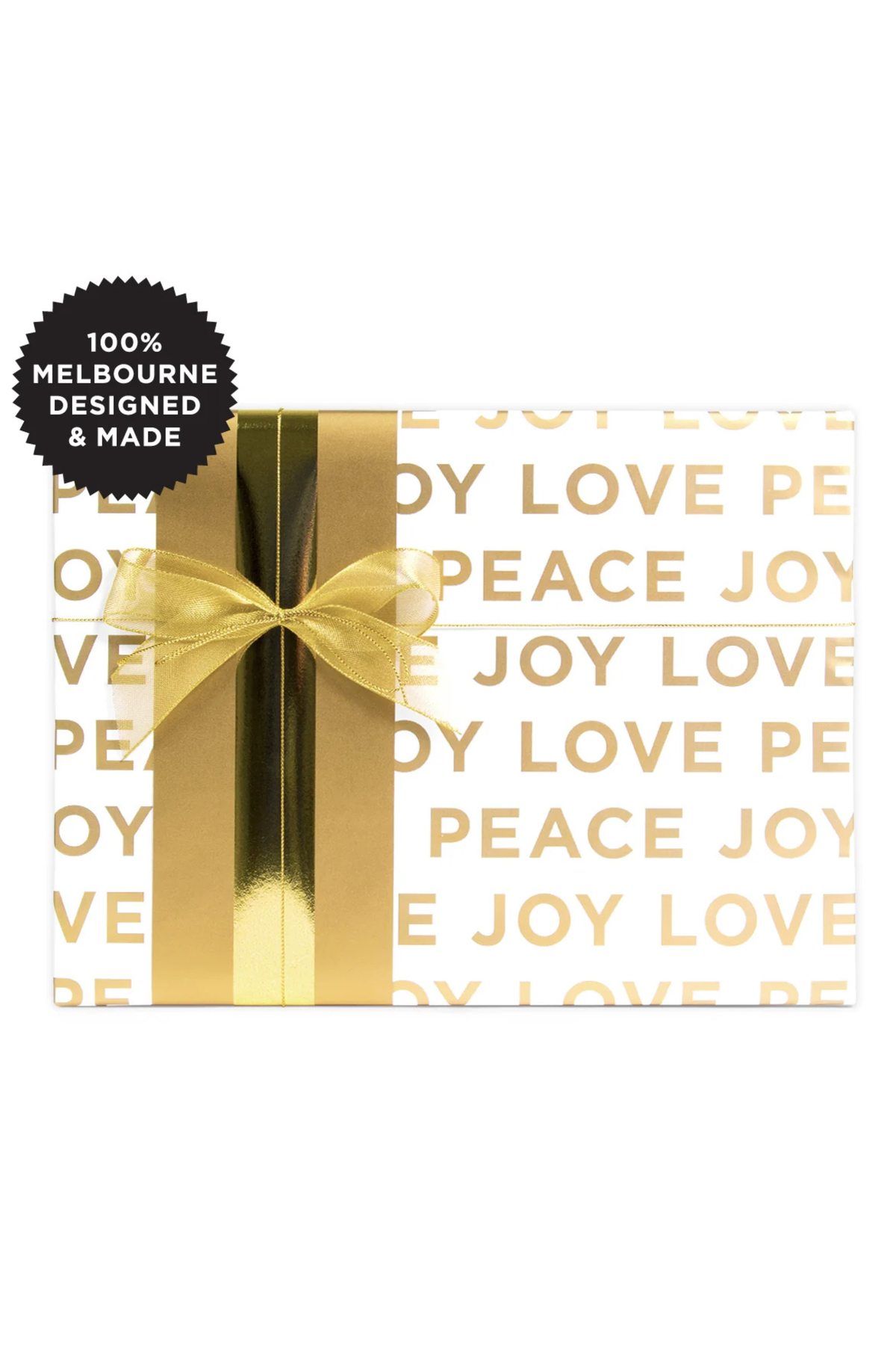 Wrapping Paper - Peace Love Joy
