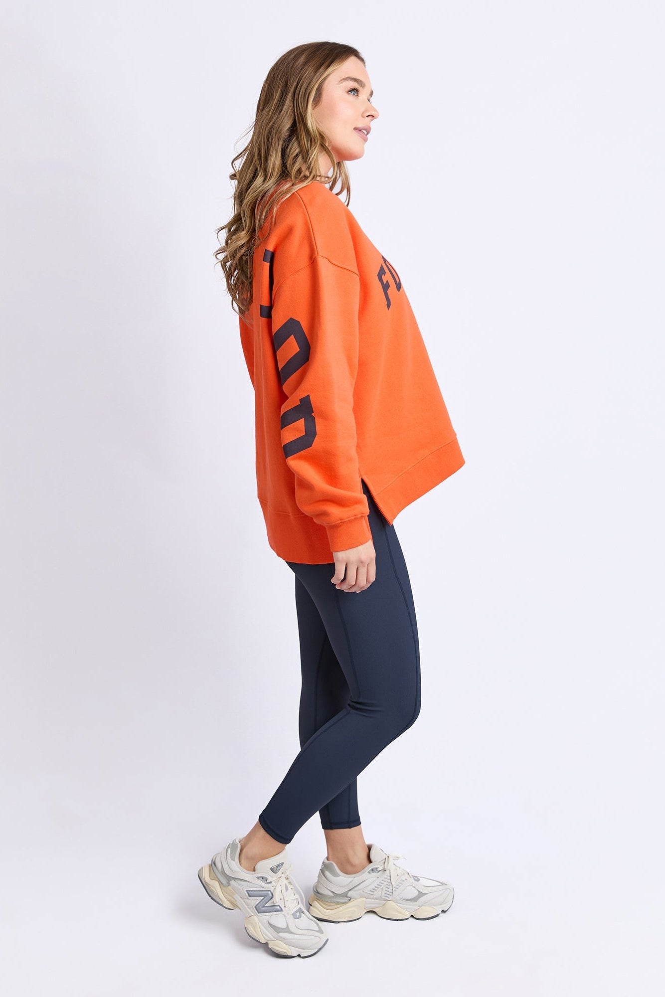 Interval Crew - Orange/Navy