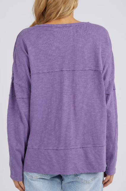 Jayne Throw on Top - Lavender