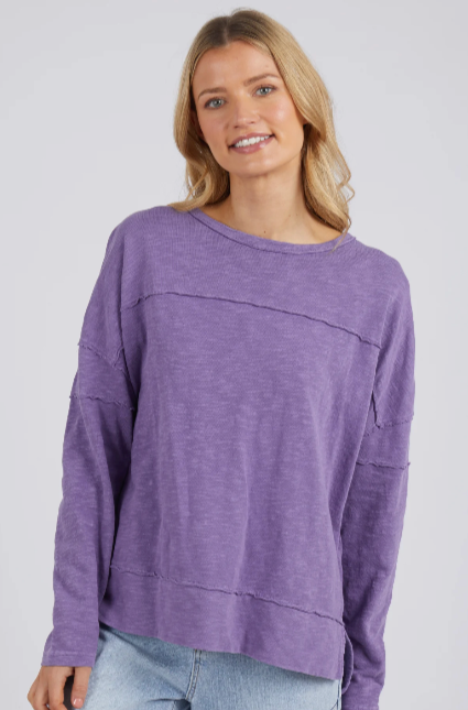 Jayne Throw on Top - Lavender