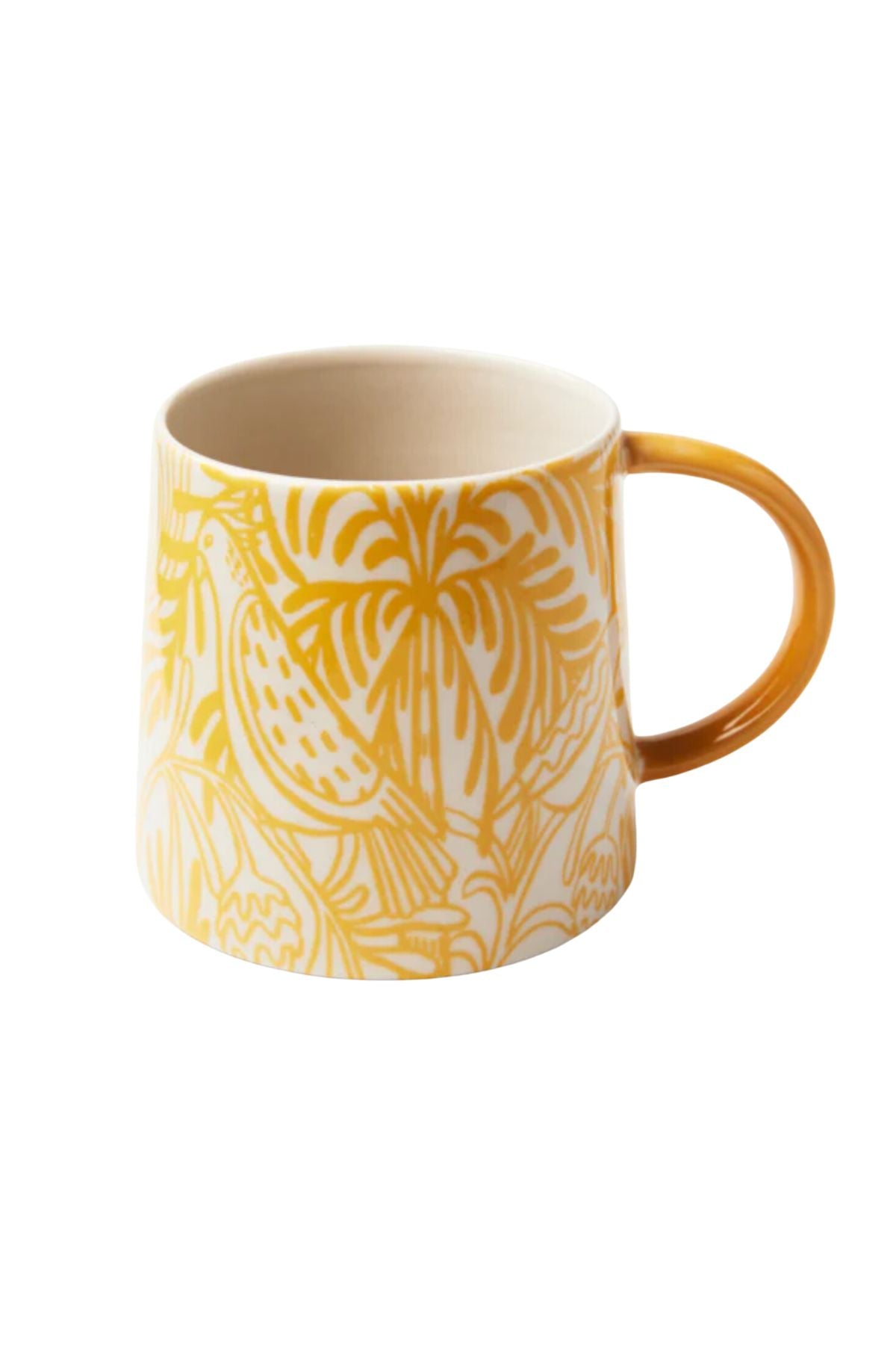 Del Sol Bird Mug - Mustard