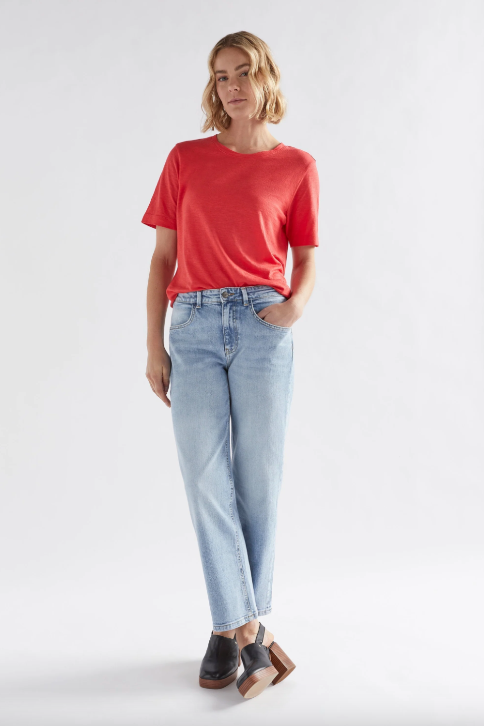 Elk Jaana Tshirt - Coral