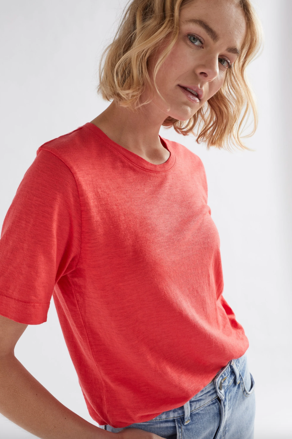 Elk Jaana Tshirt - Coral