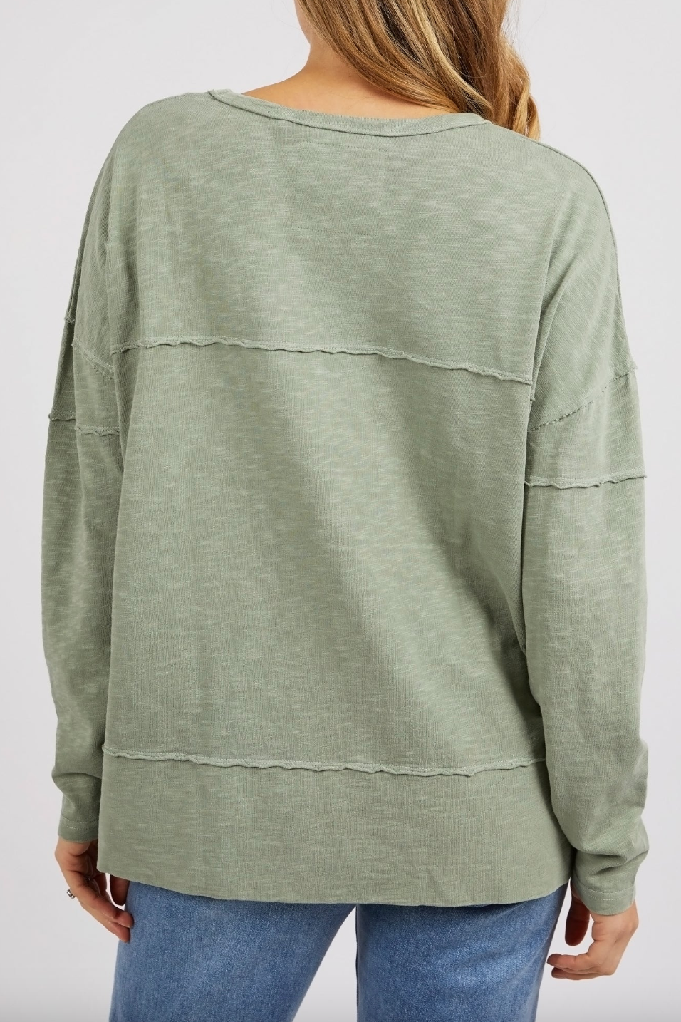 Foxwood Jayne Throw On Top - Sage