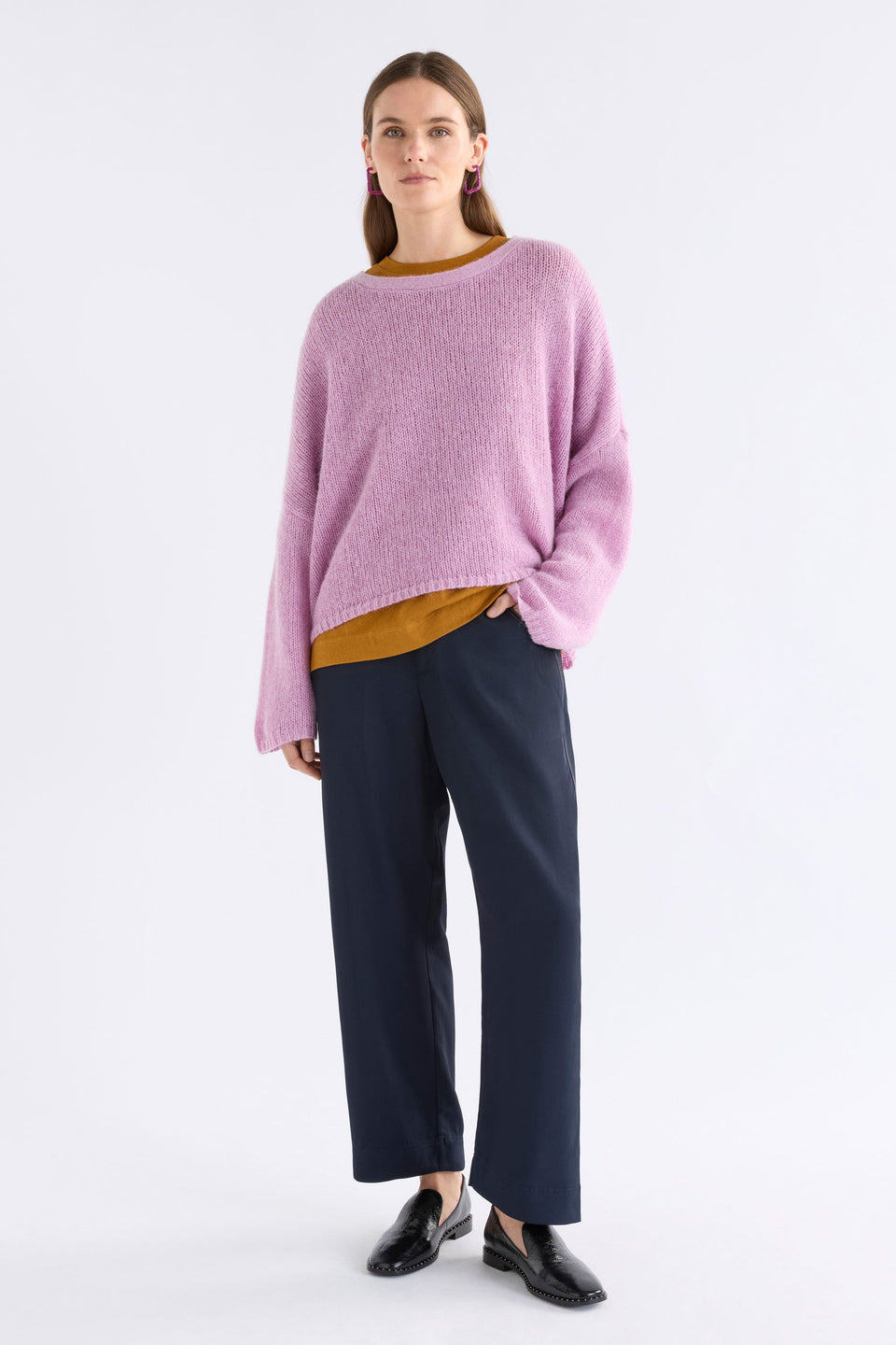 Elk Agna Sweater - Violet Marle