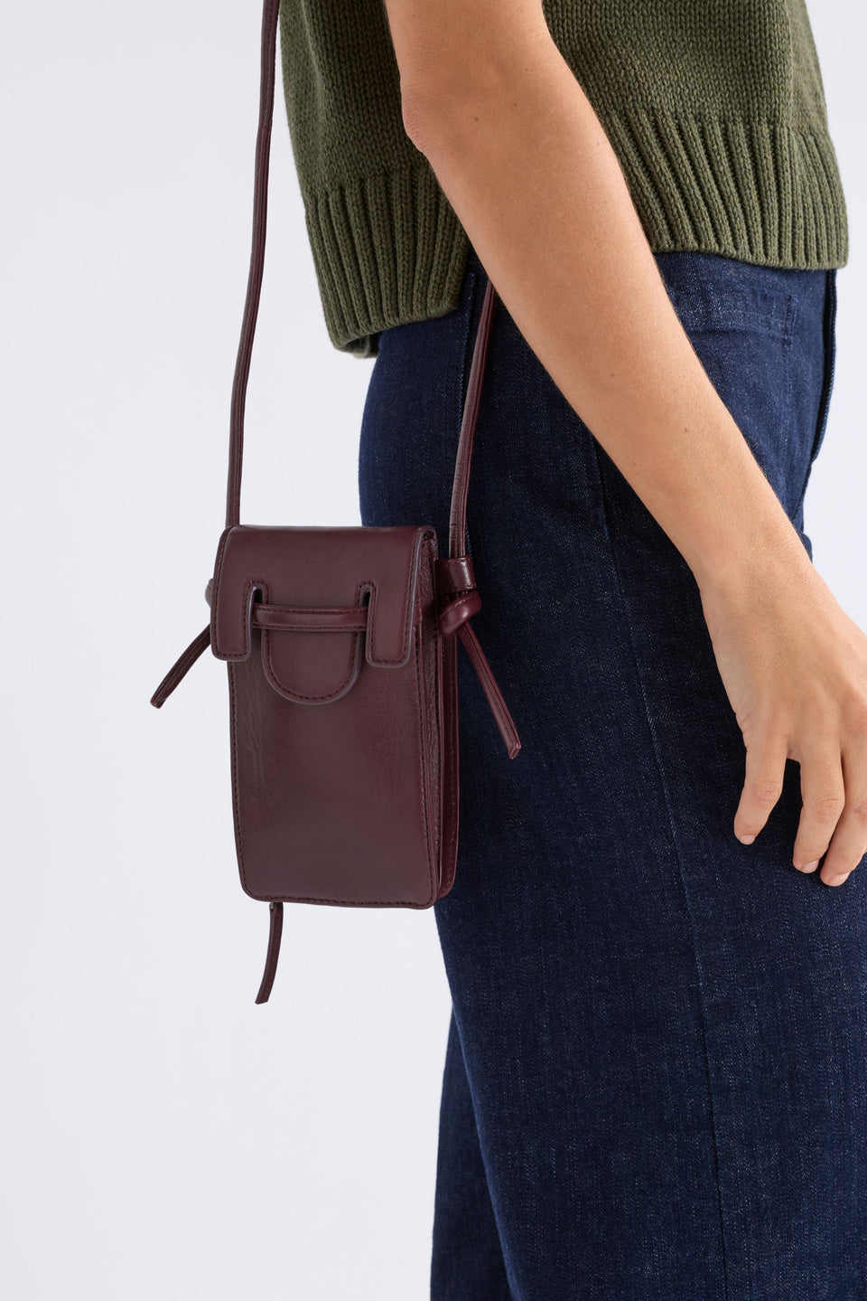 Elk Aland Pouch - Bordeaux