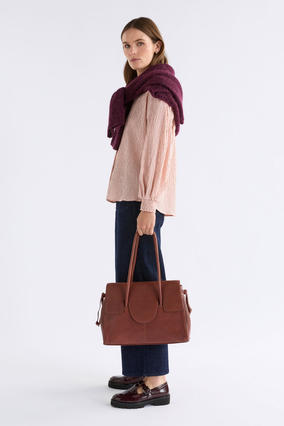 Elk Aland Large Bag - Sienna