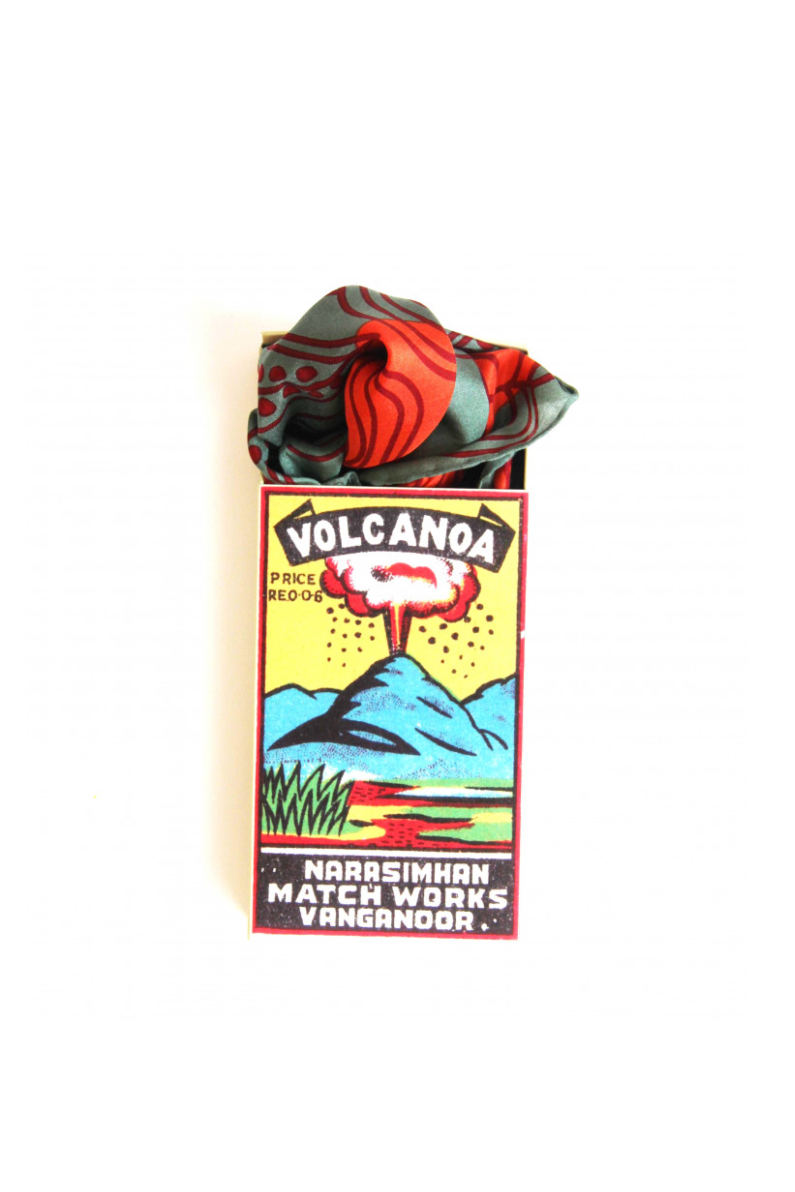 Les Belles Vagabondes Mini Mandalay Scarf - Khaki