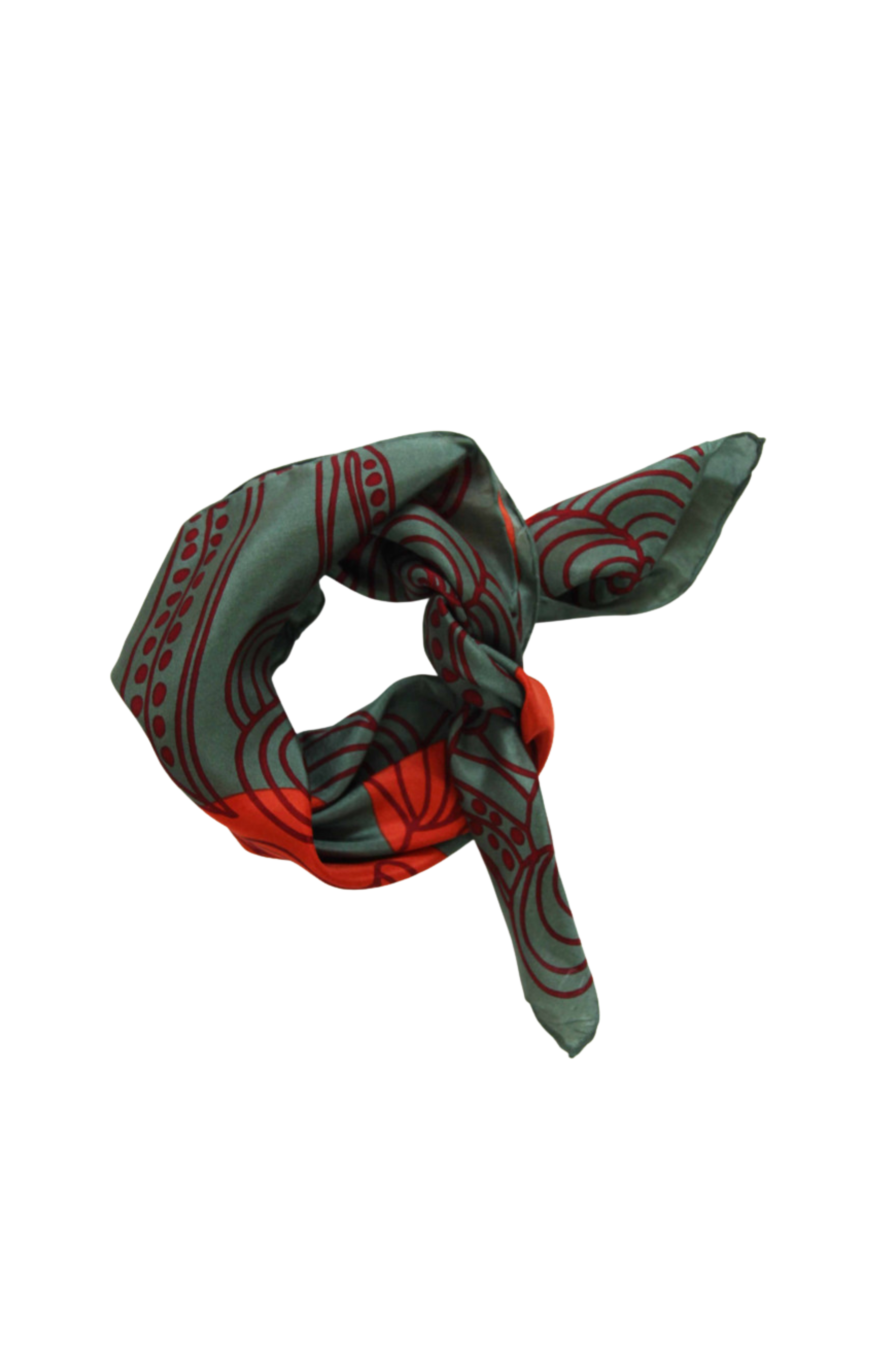 Les Belles Vagabondes Mini Mandalay Scarf - Khaki