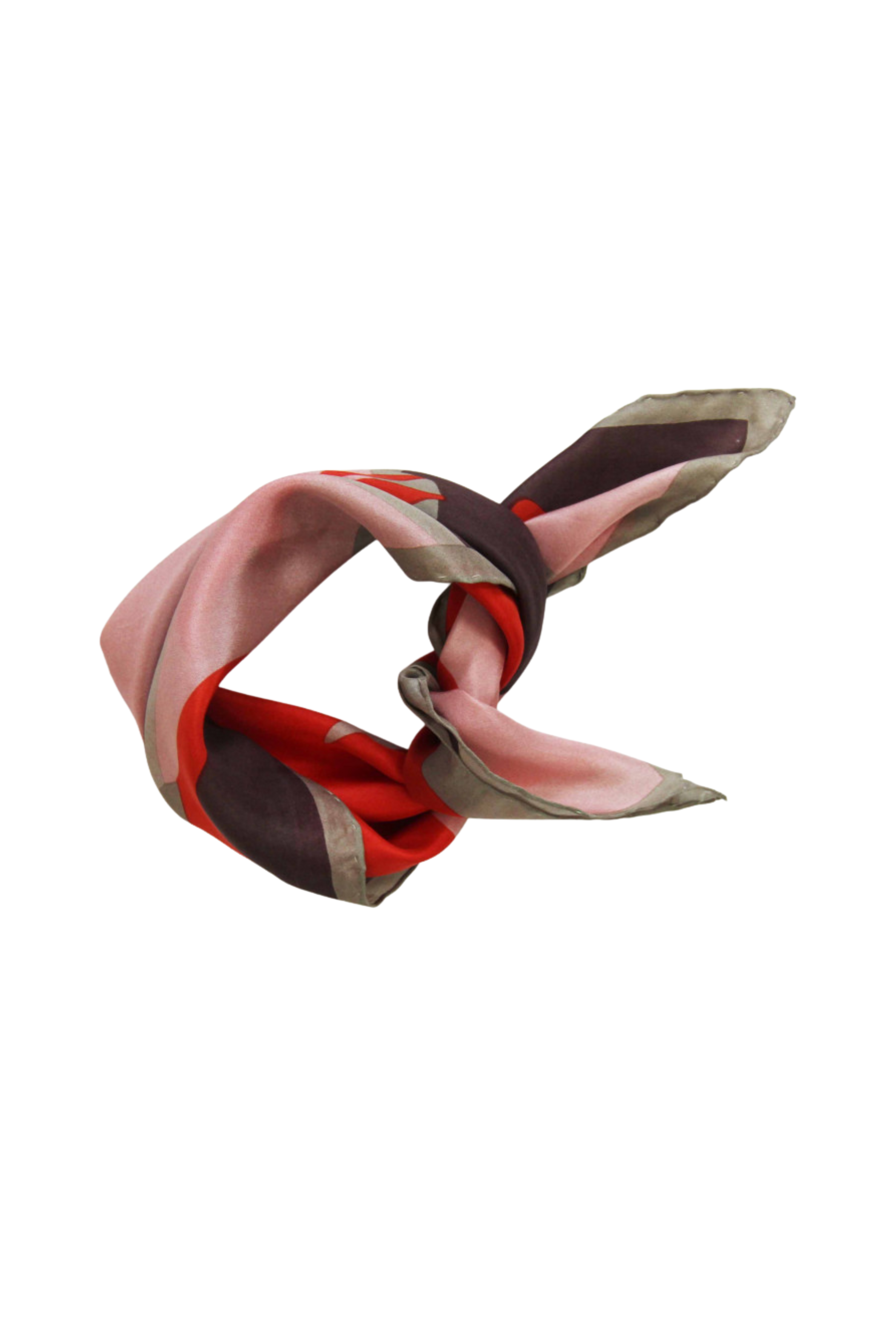 Les Belles Vagabondes Mini Vivaro Scarf - Coral