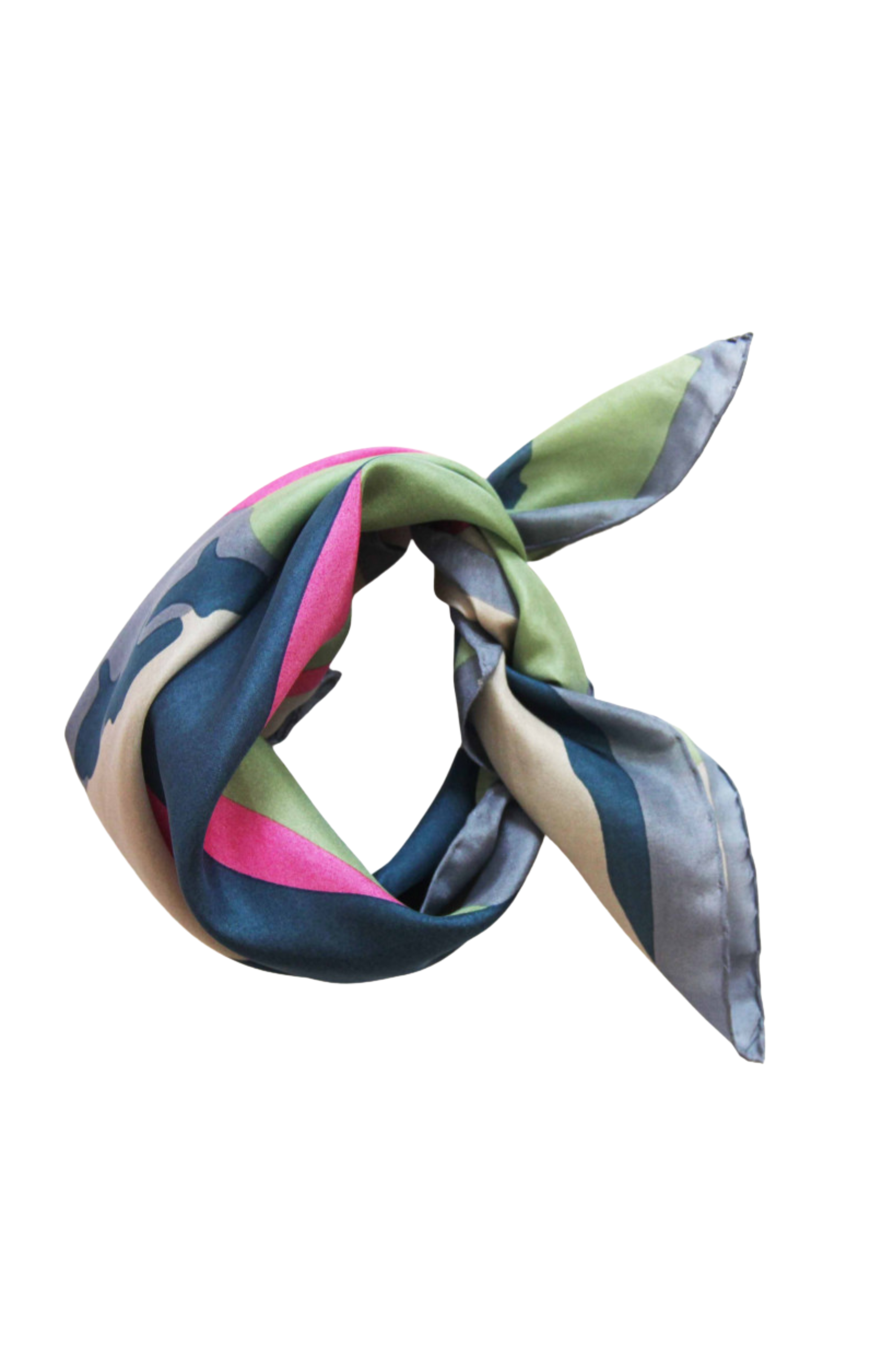 Les Belles Vagabondes Mini Vivaro Scarf - Fuchsia