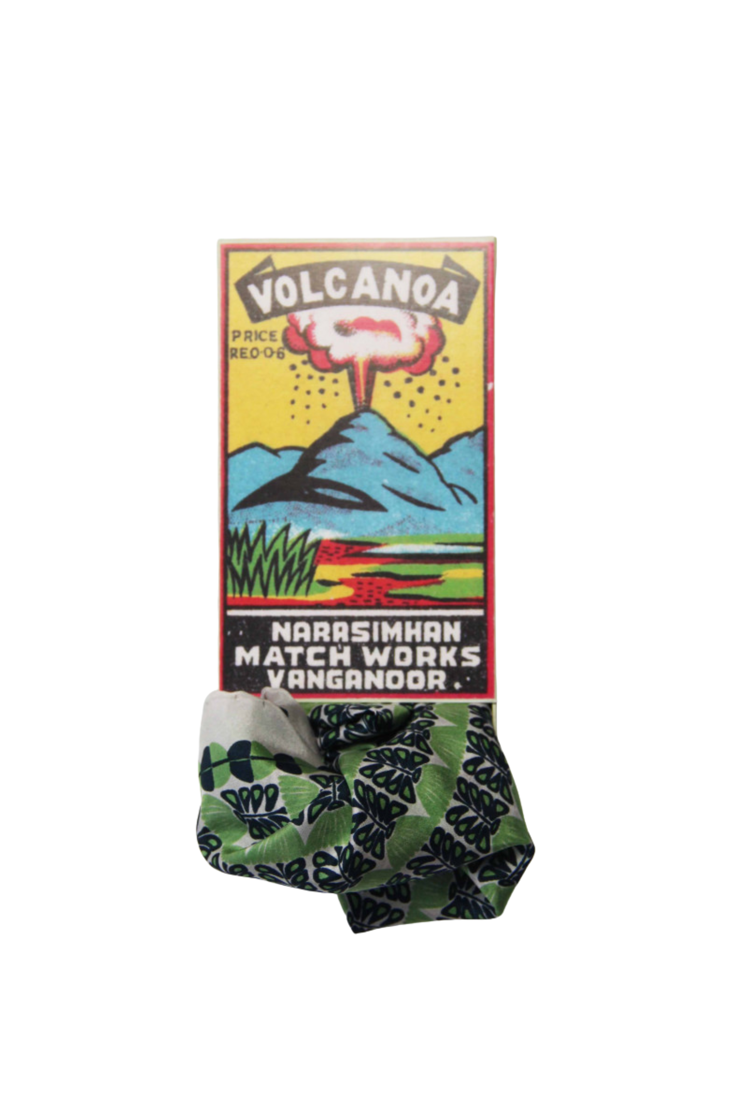 Les Belles Vagabondes Mini Oslo Scarf - Green