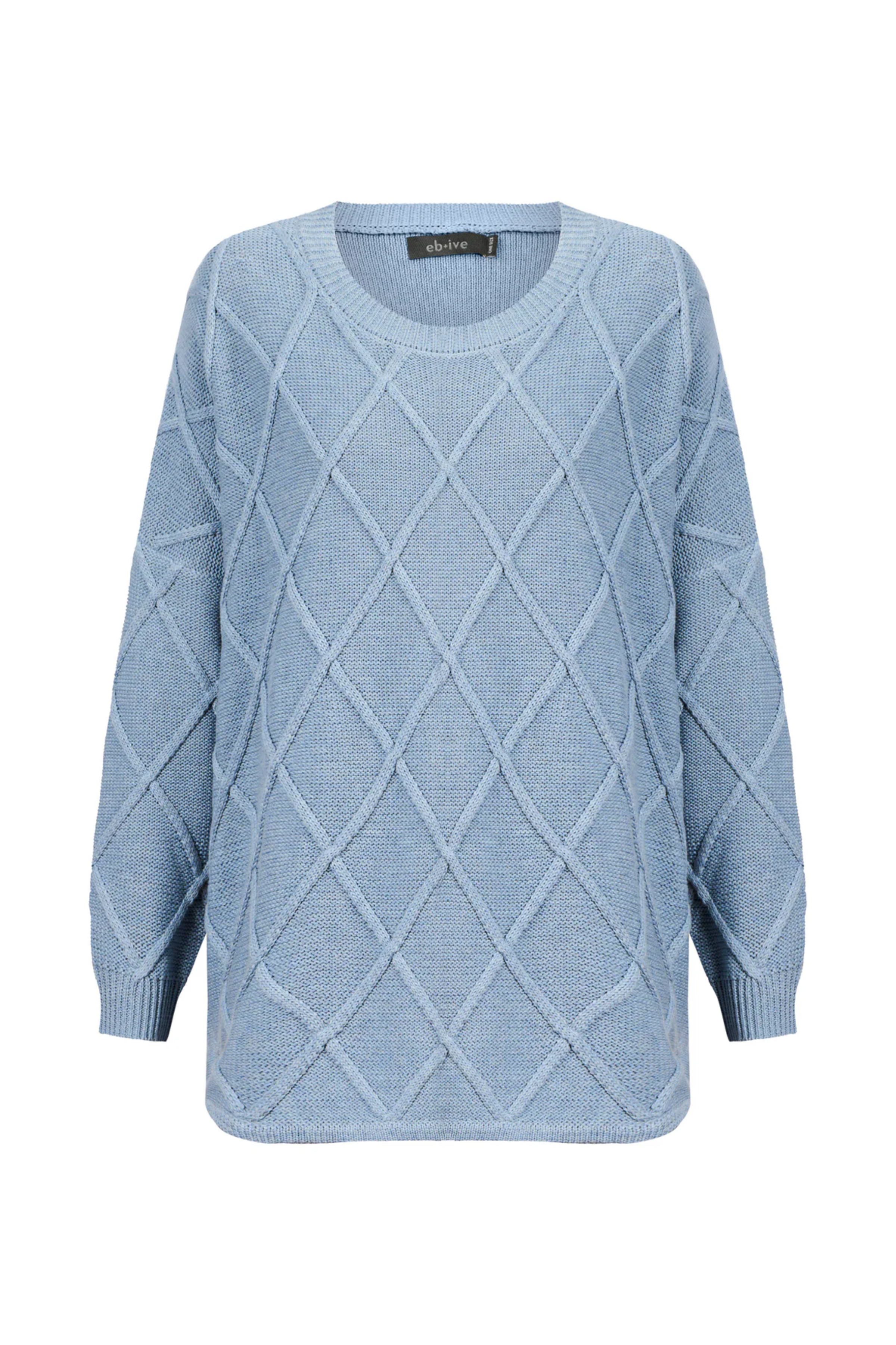 Liora Relaxed Jumper - Lake
