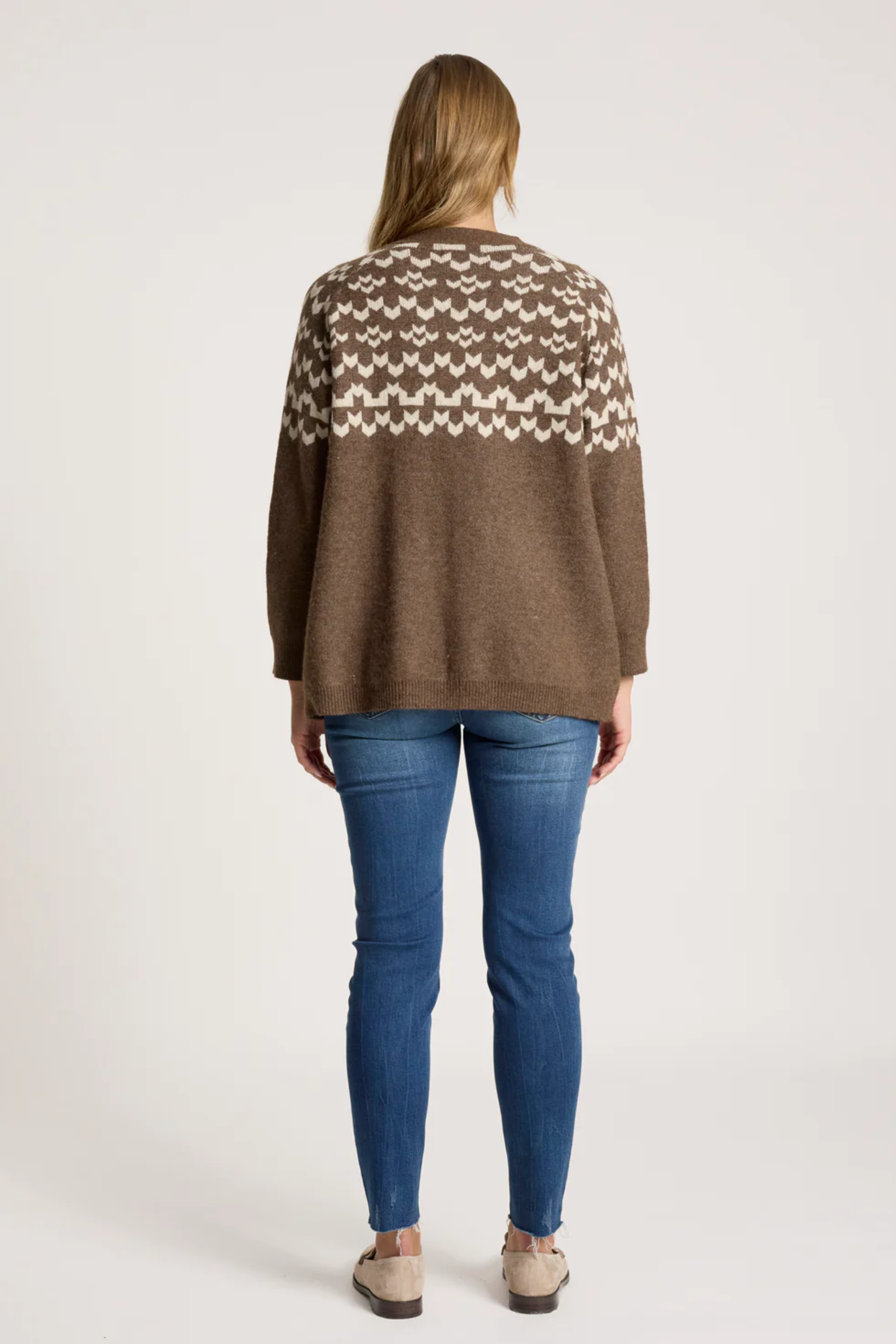 Maasai Cardigan - Cocoa/Dune