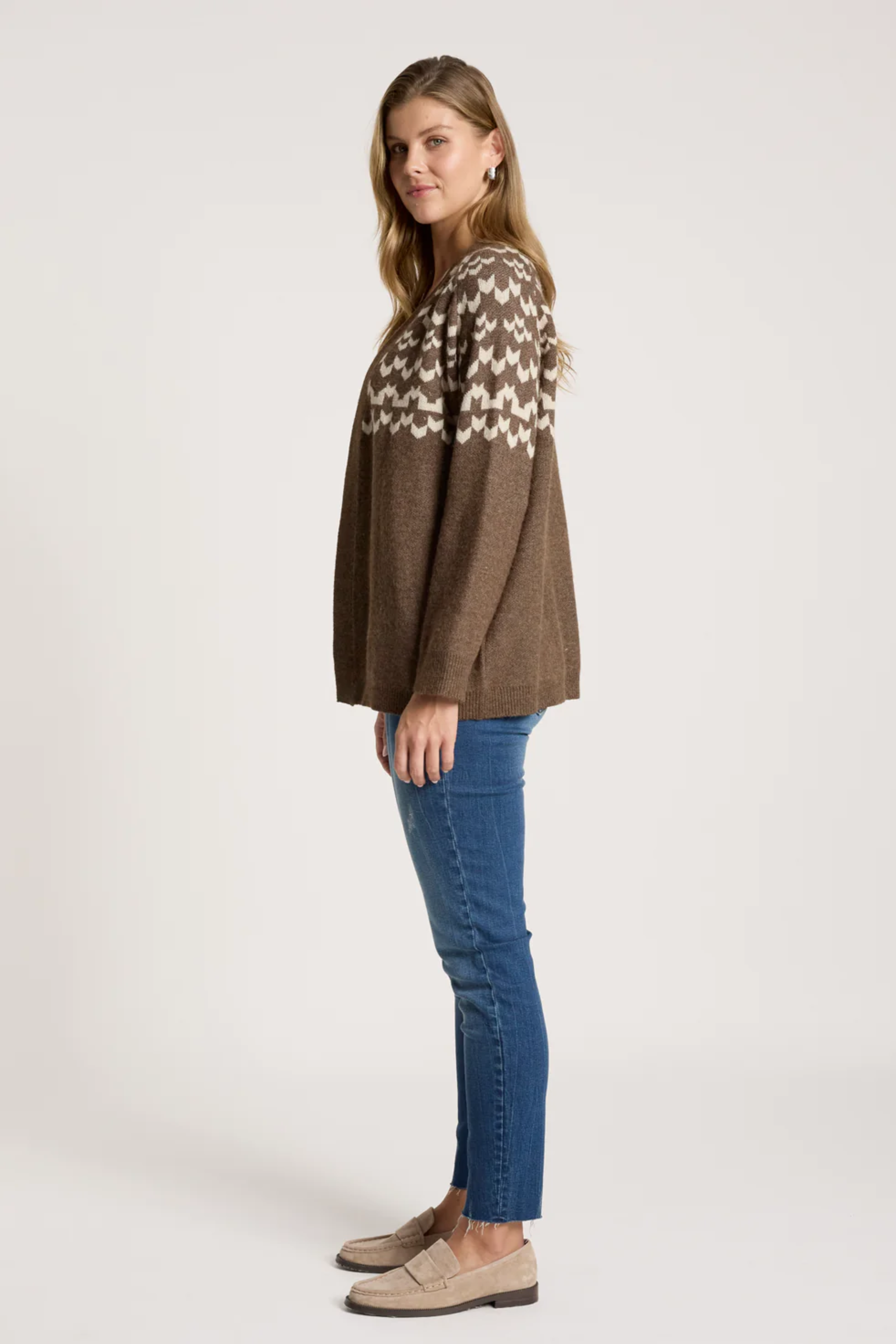 Maasai Cardigan - Cocoa/Dune