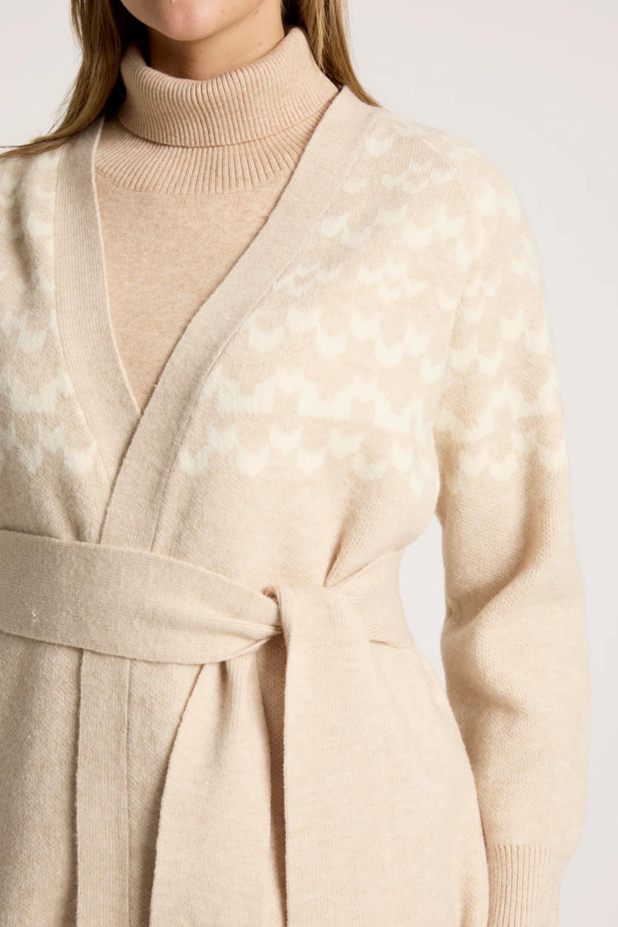Maasai Cardigan - Dune/Bisque