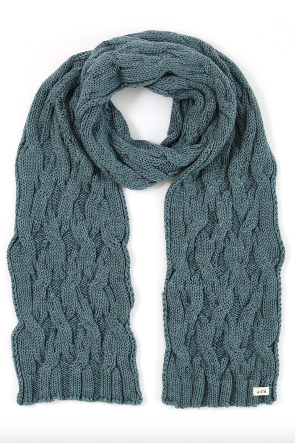 Mabel Merino Cable Scarf