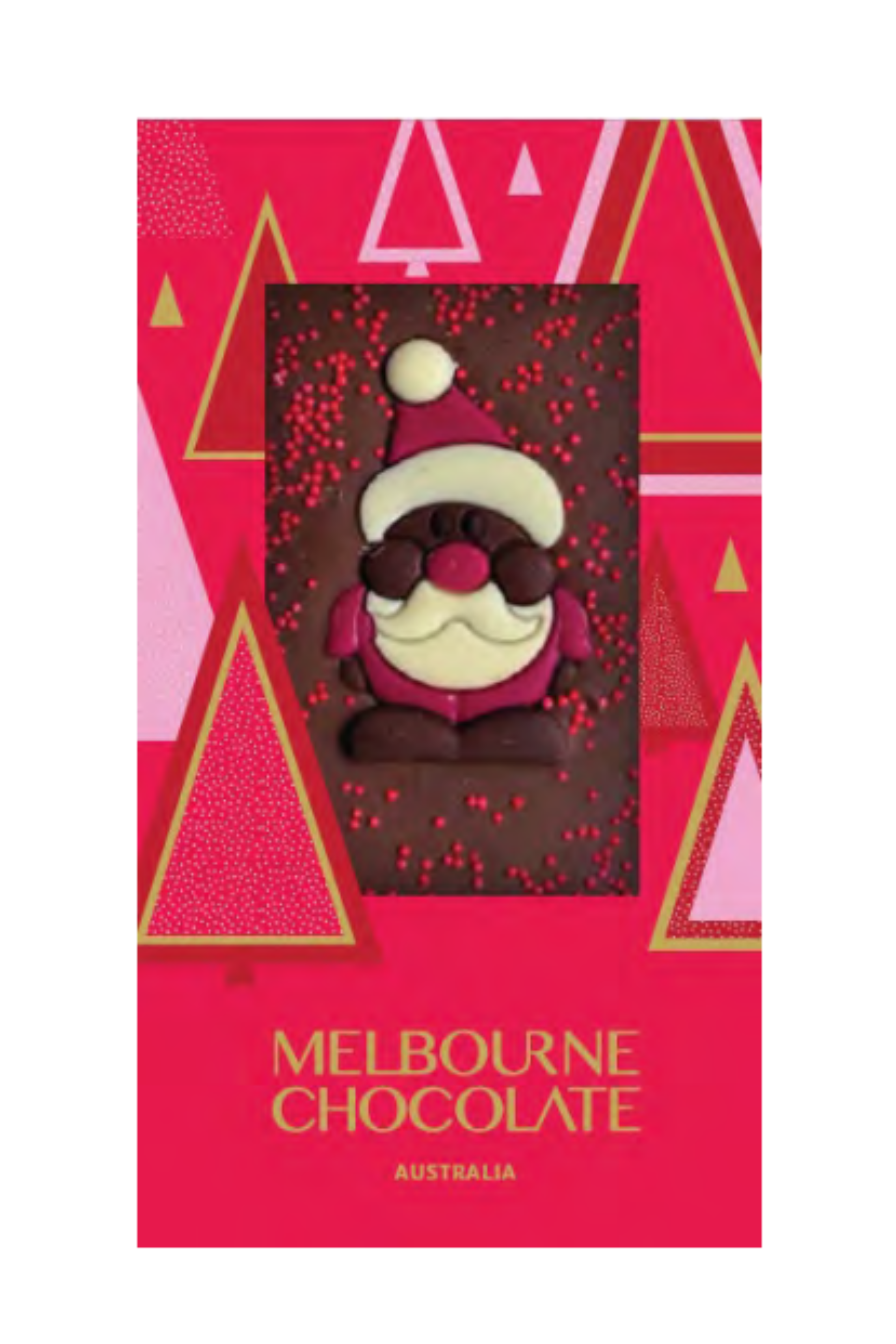 Milk Chocolate Santa Block 90gm