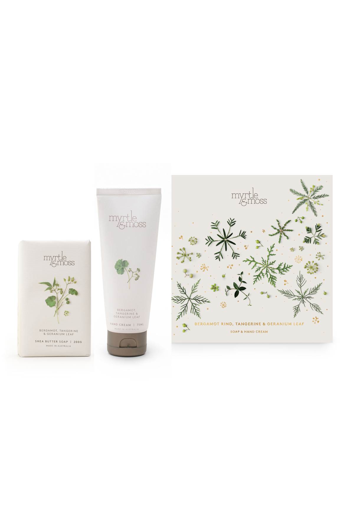 Myrtle & Moss Bergamot Xmas Duet Gift Pack