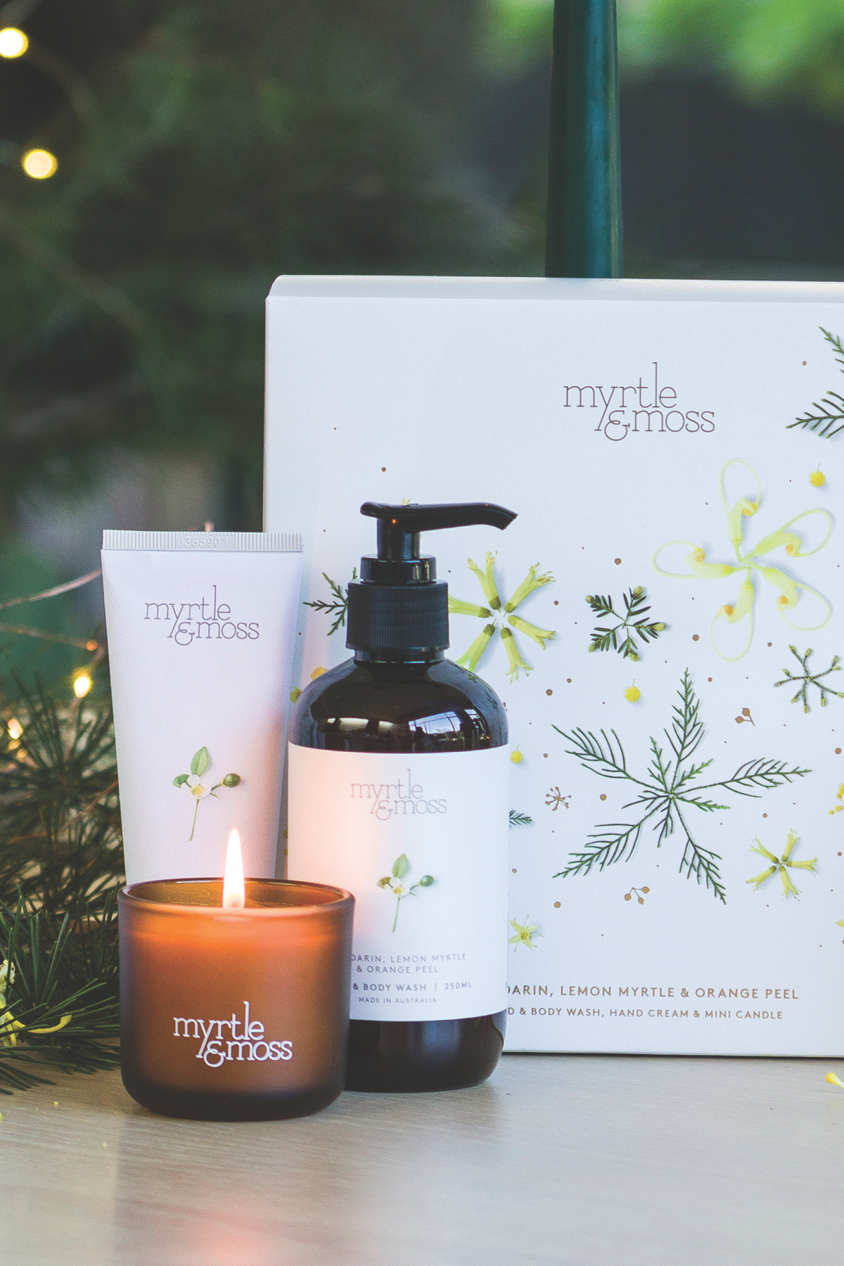 Myrtle & Moss Citrus Xmas Trio Gift Box