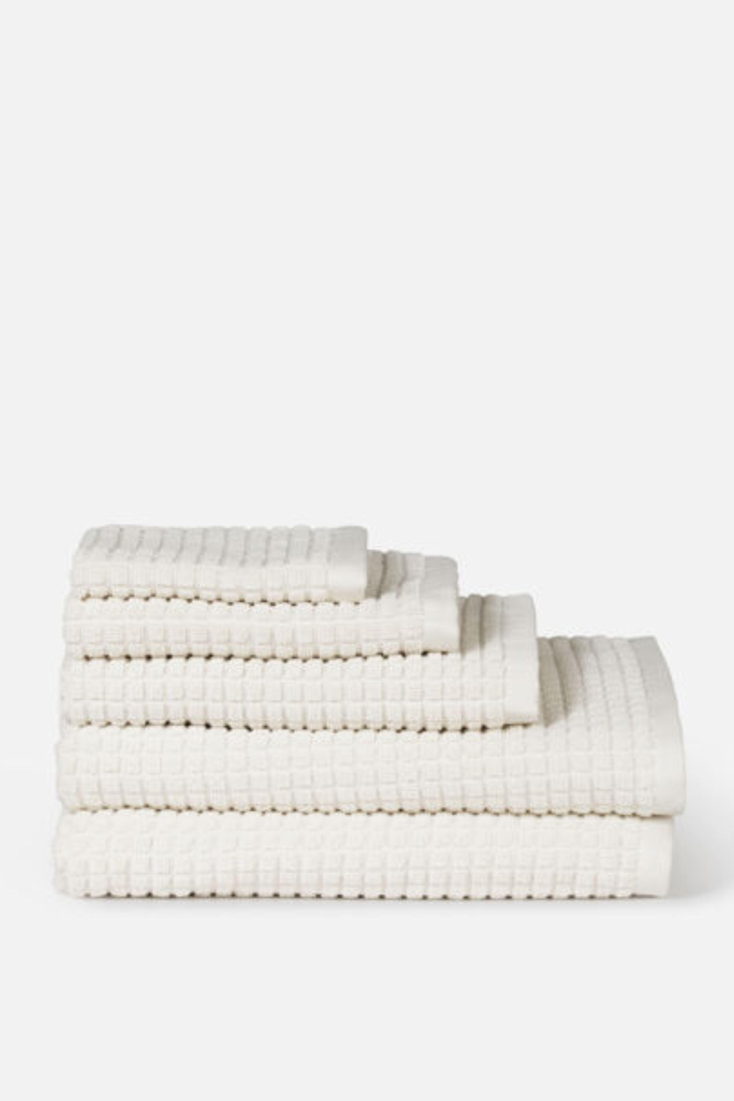 Nero Cotton Bath Towel - Cream