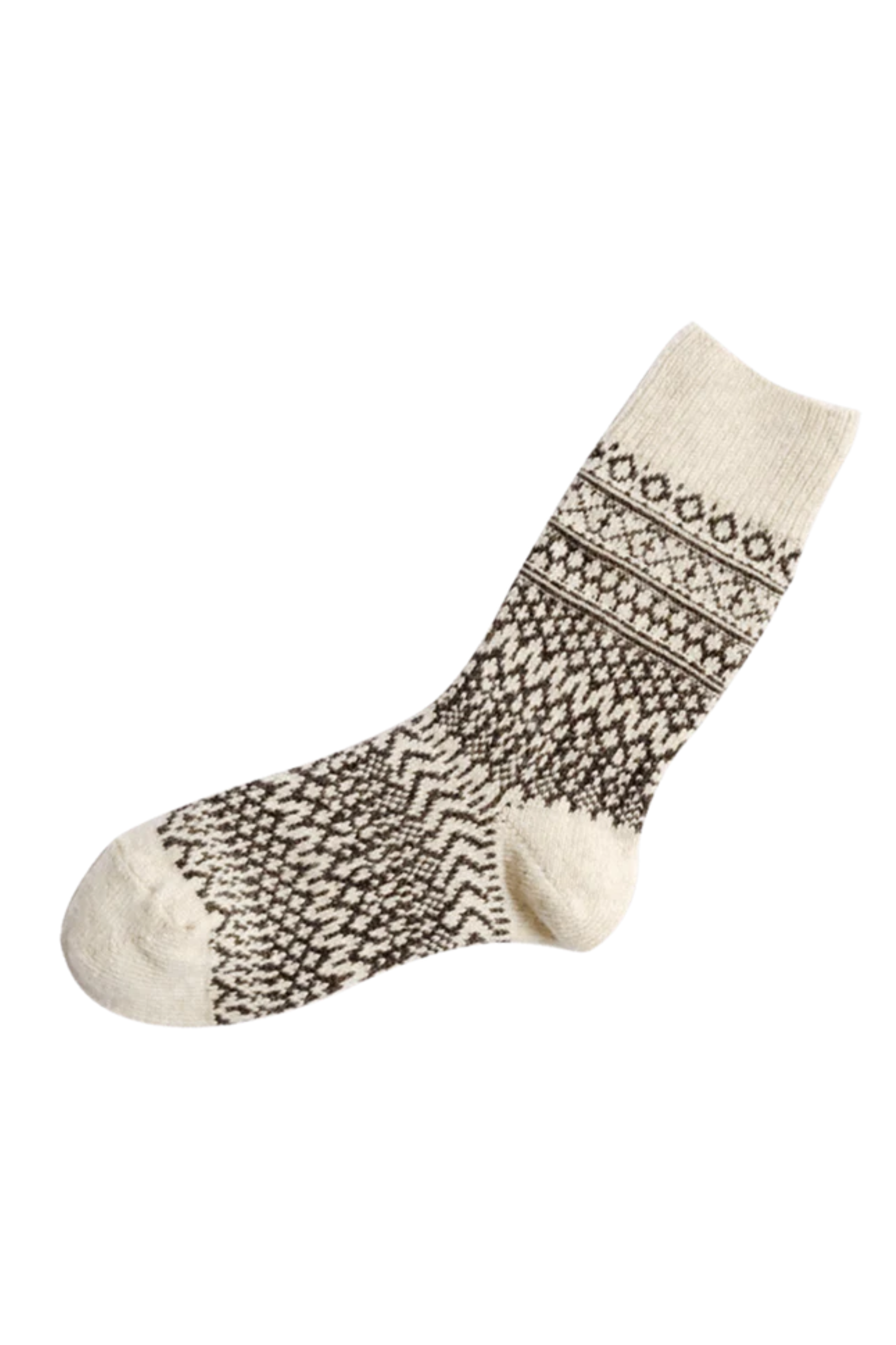 Oslo Wool Jacquard Socks