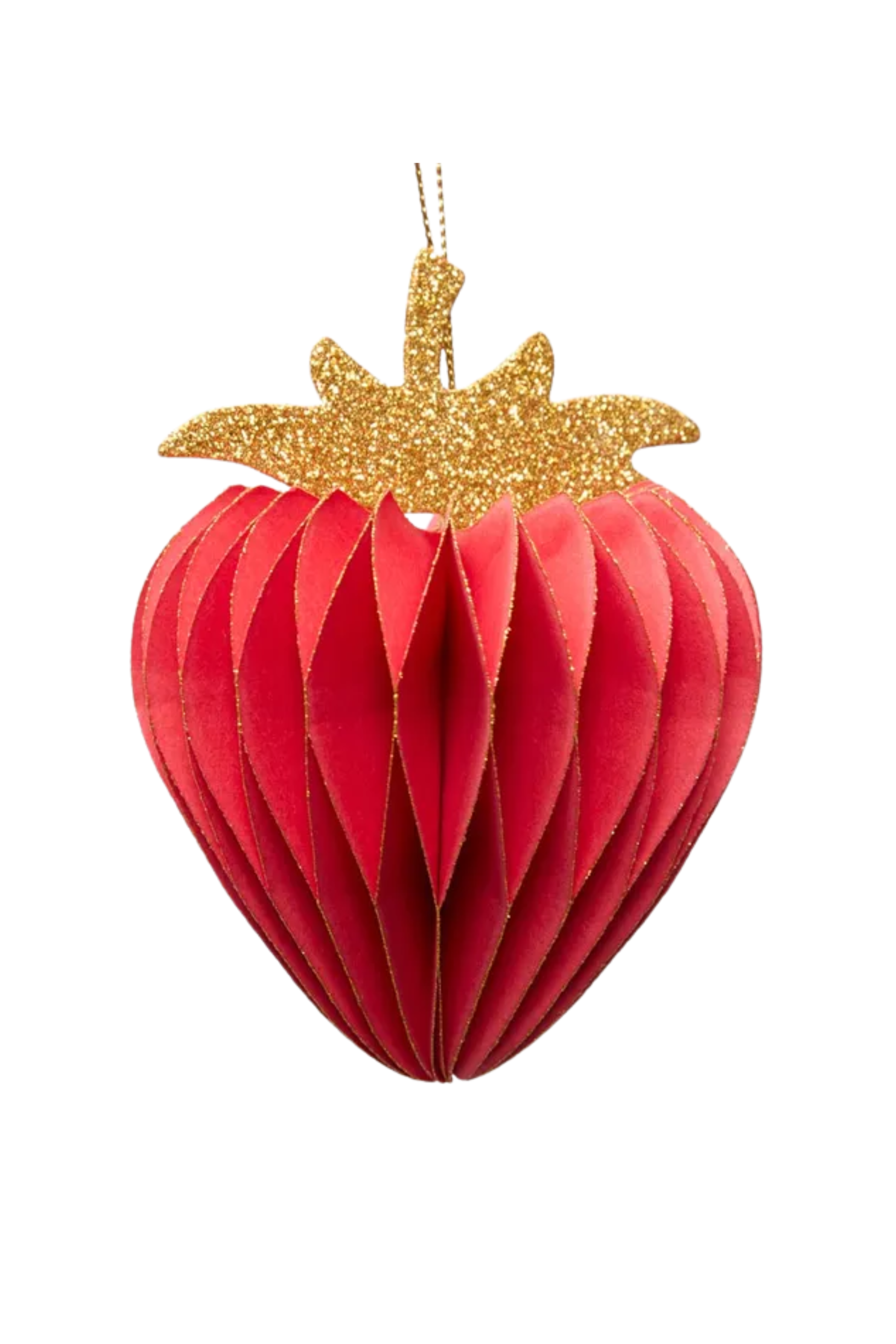 Paper Strawberry Decoration