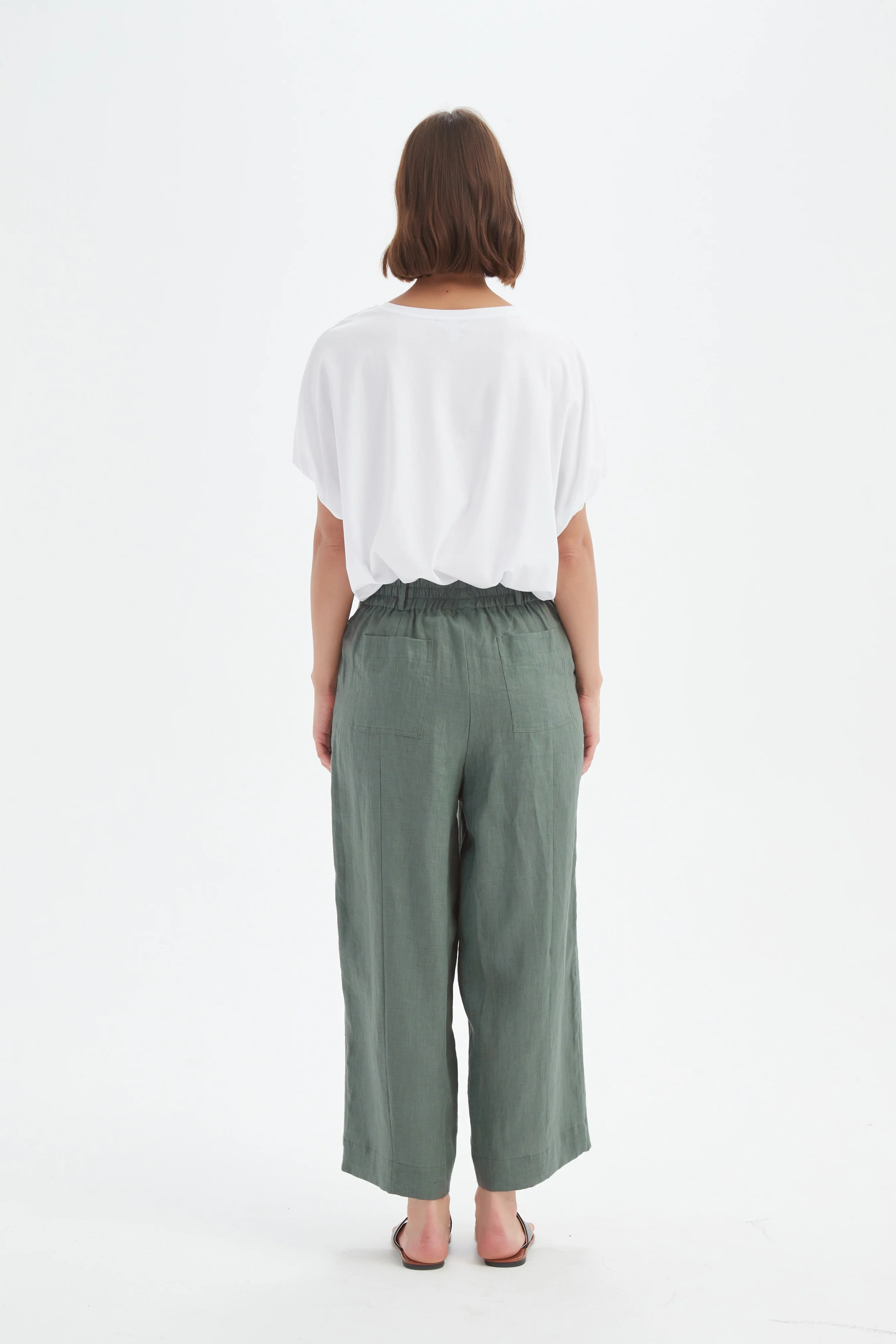 Patch Pocket Easy Pant - Petrol