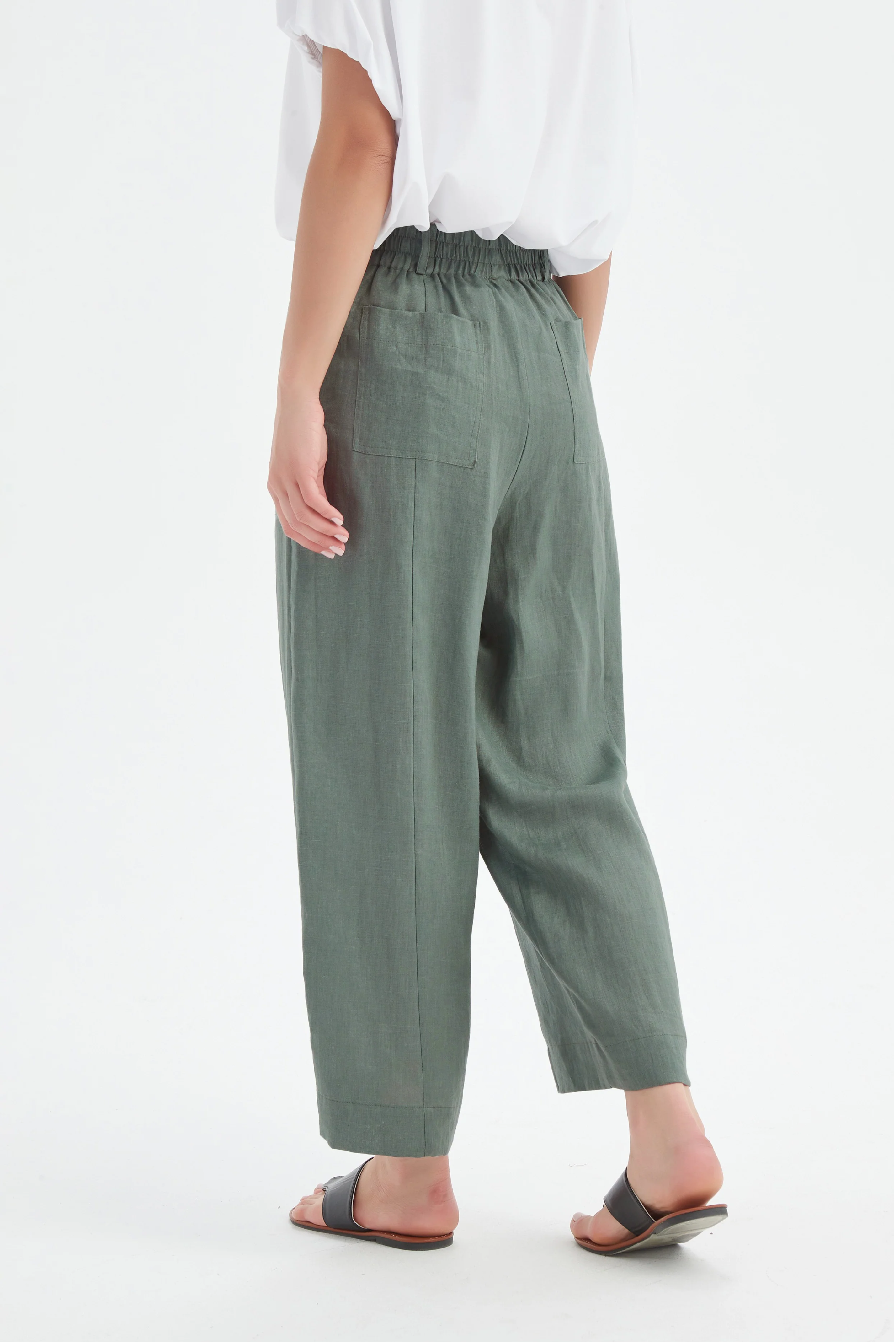 Patch Pocket Easy Pant - Petrol