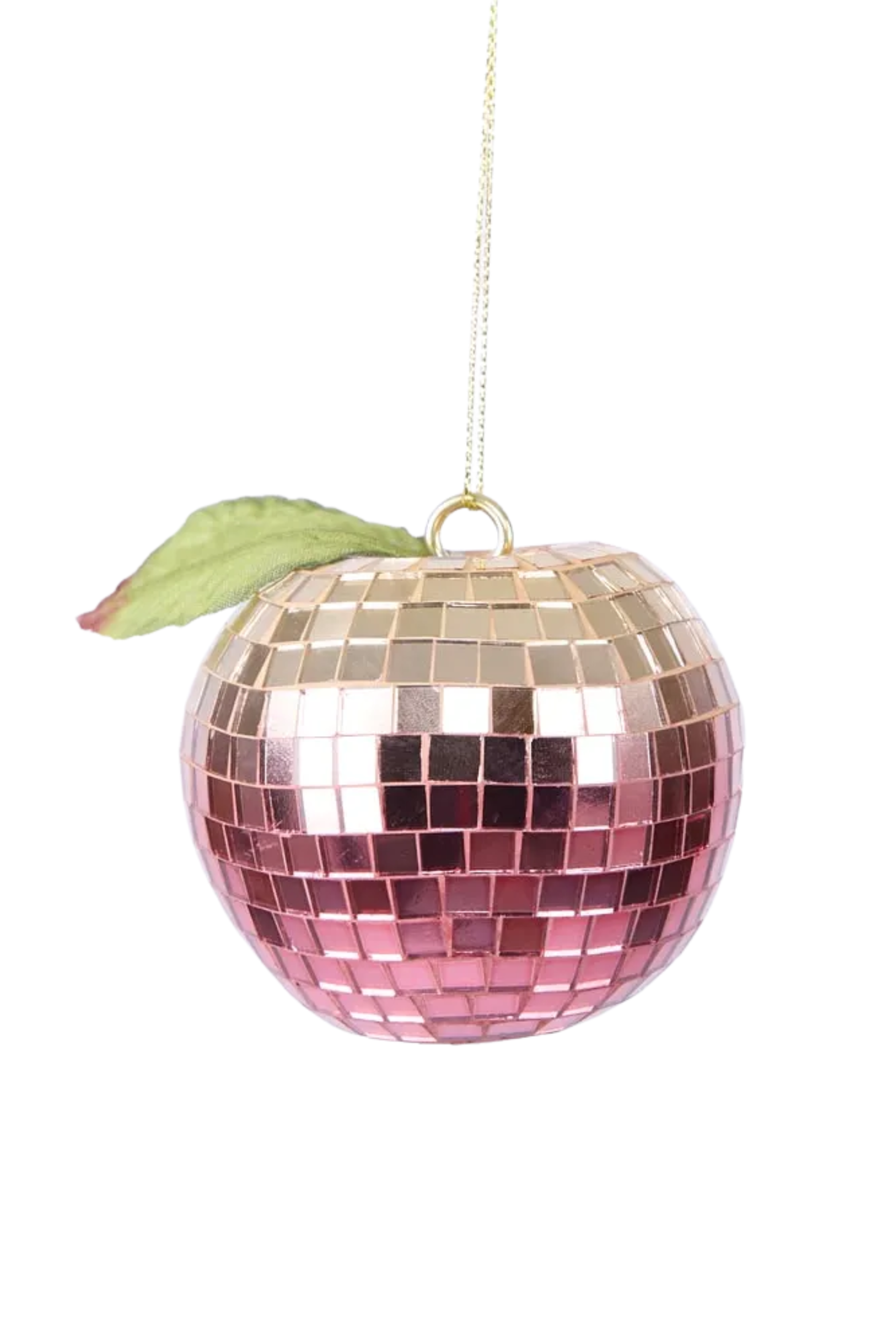 Pink Disco Apple Hanging Decoration
