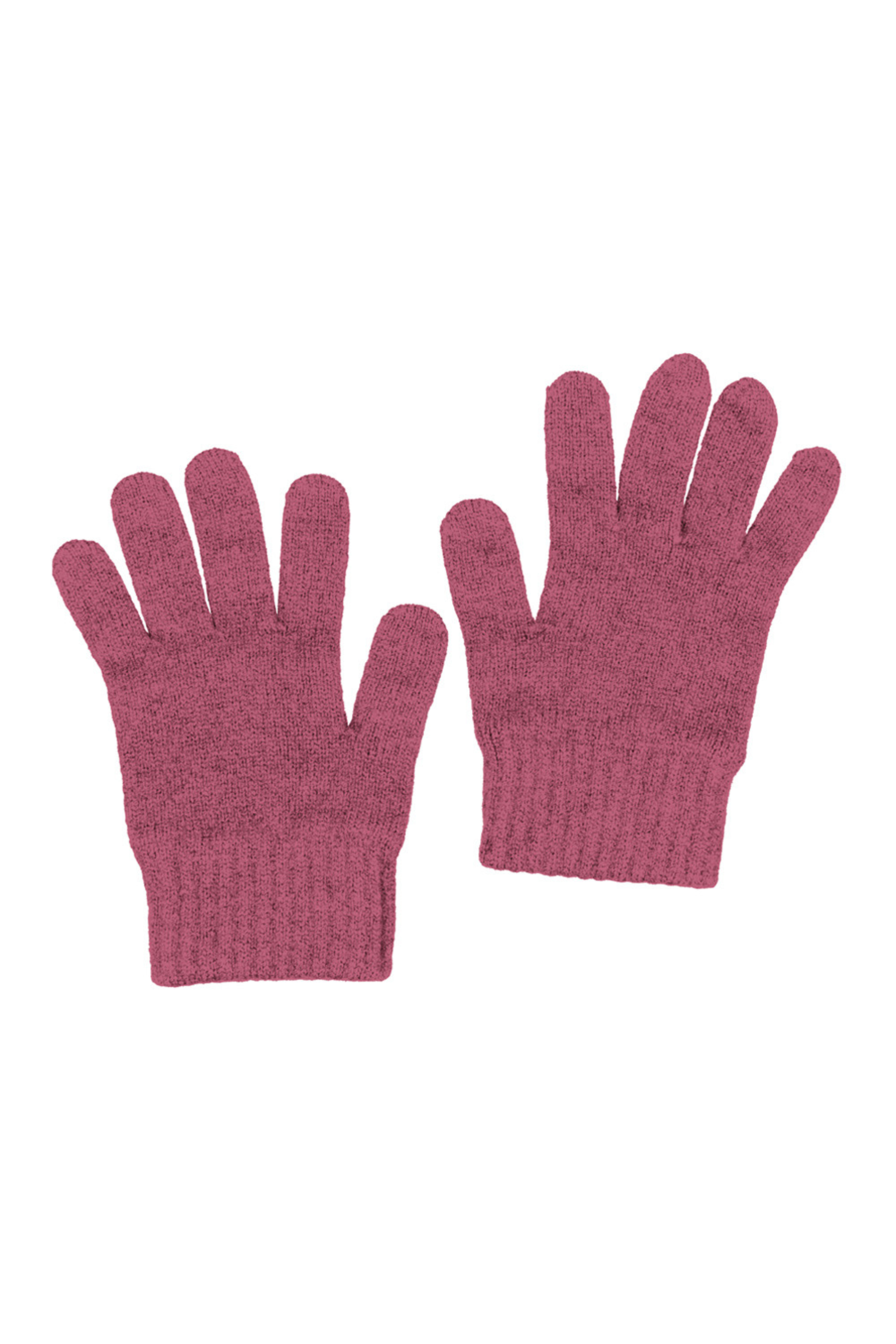Possum Merino Gloves - Heather