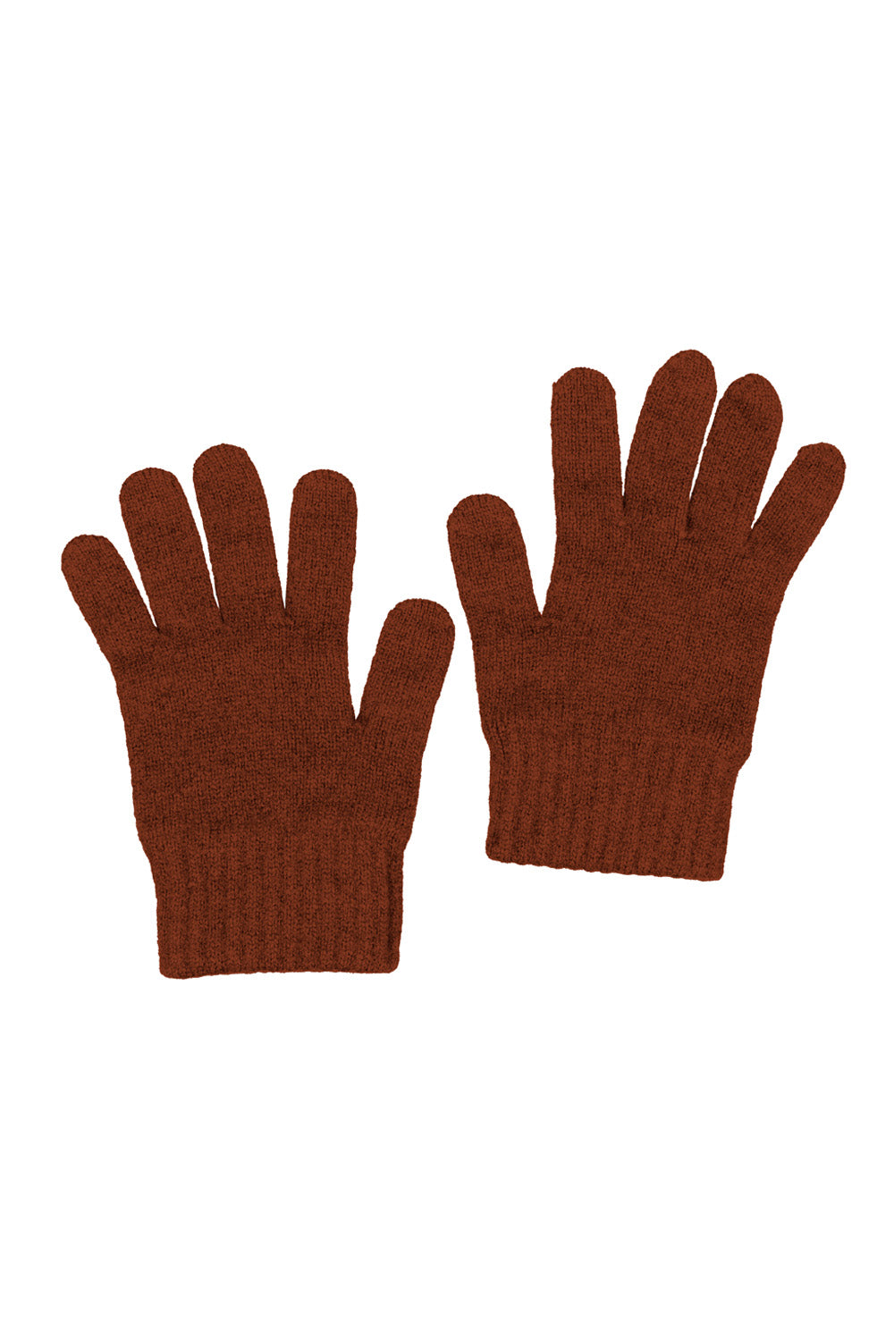 Possum Merino Gloves - Spice
