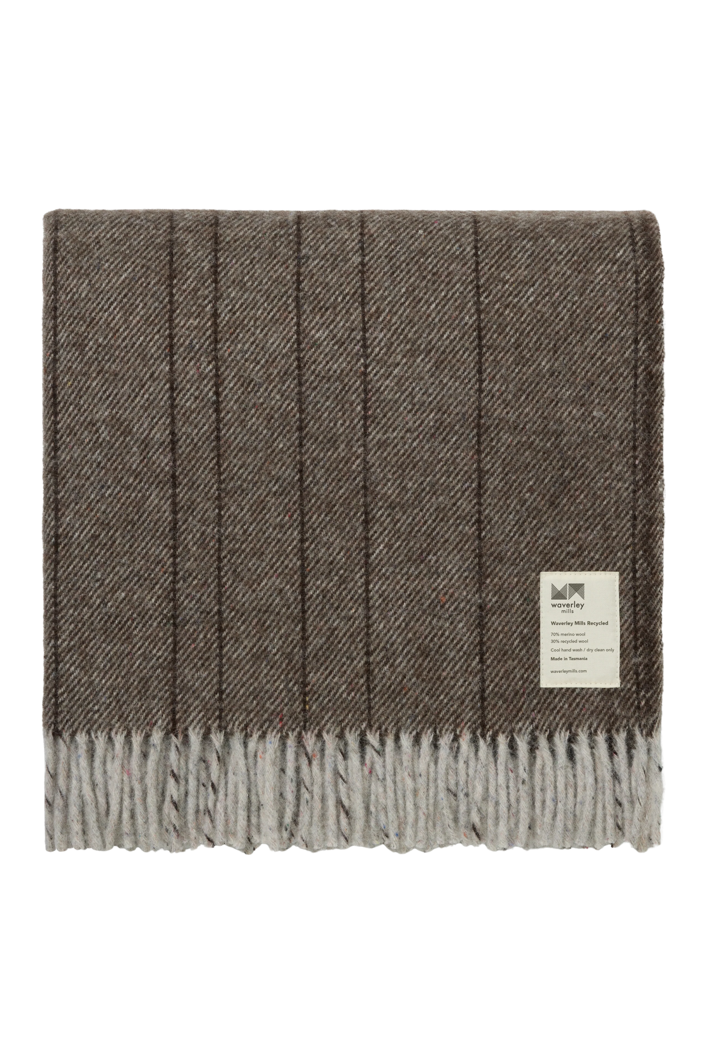 Recycled Wool Throw - Cradle Mountain