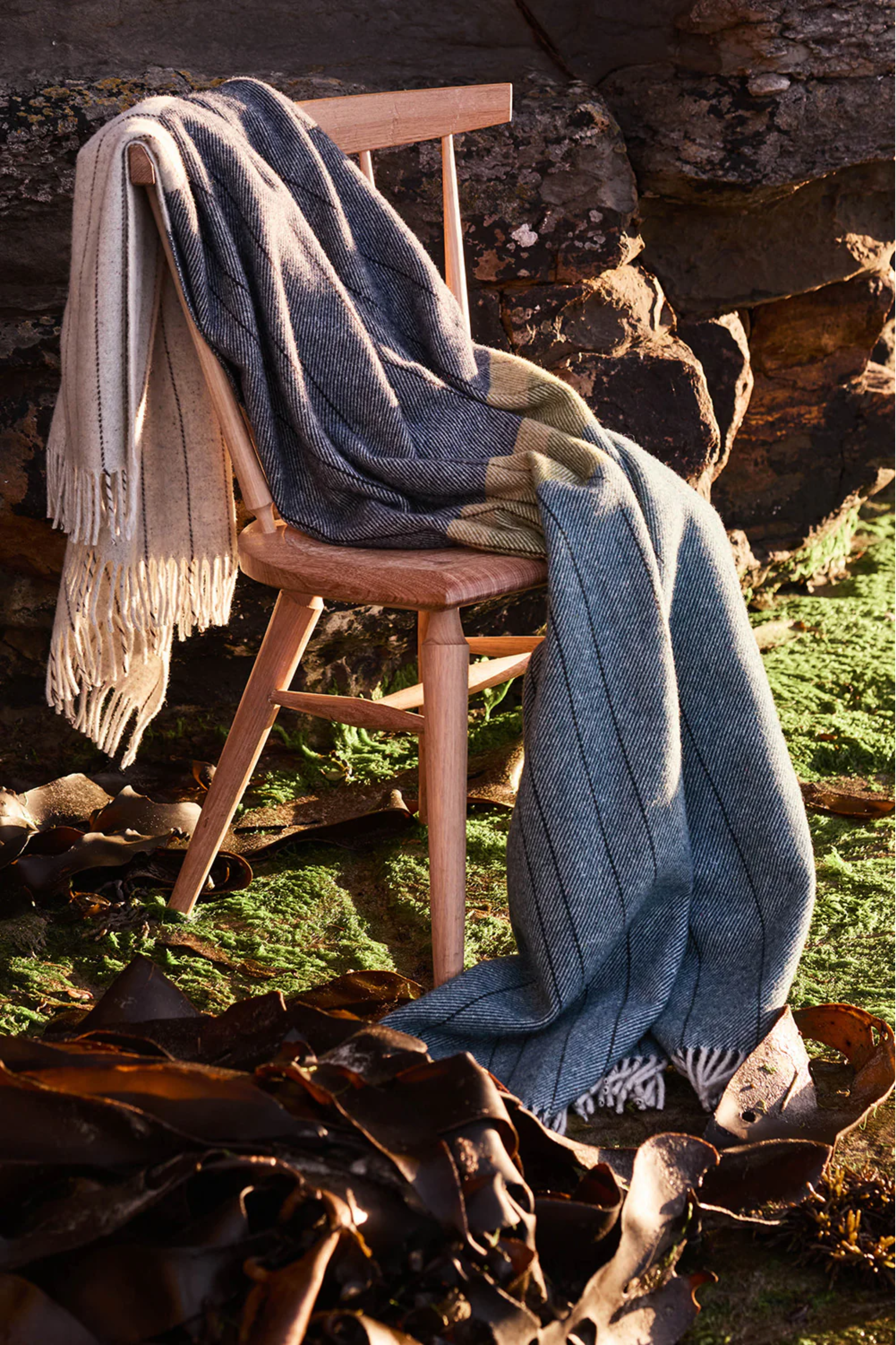 Recycled Wool Throw - Three Capes