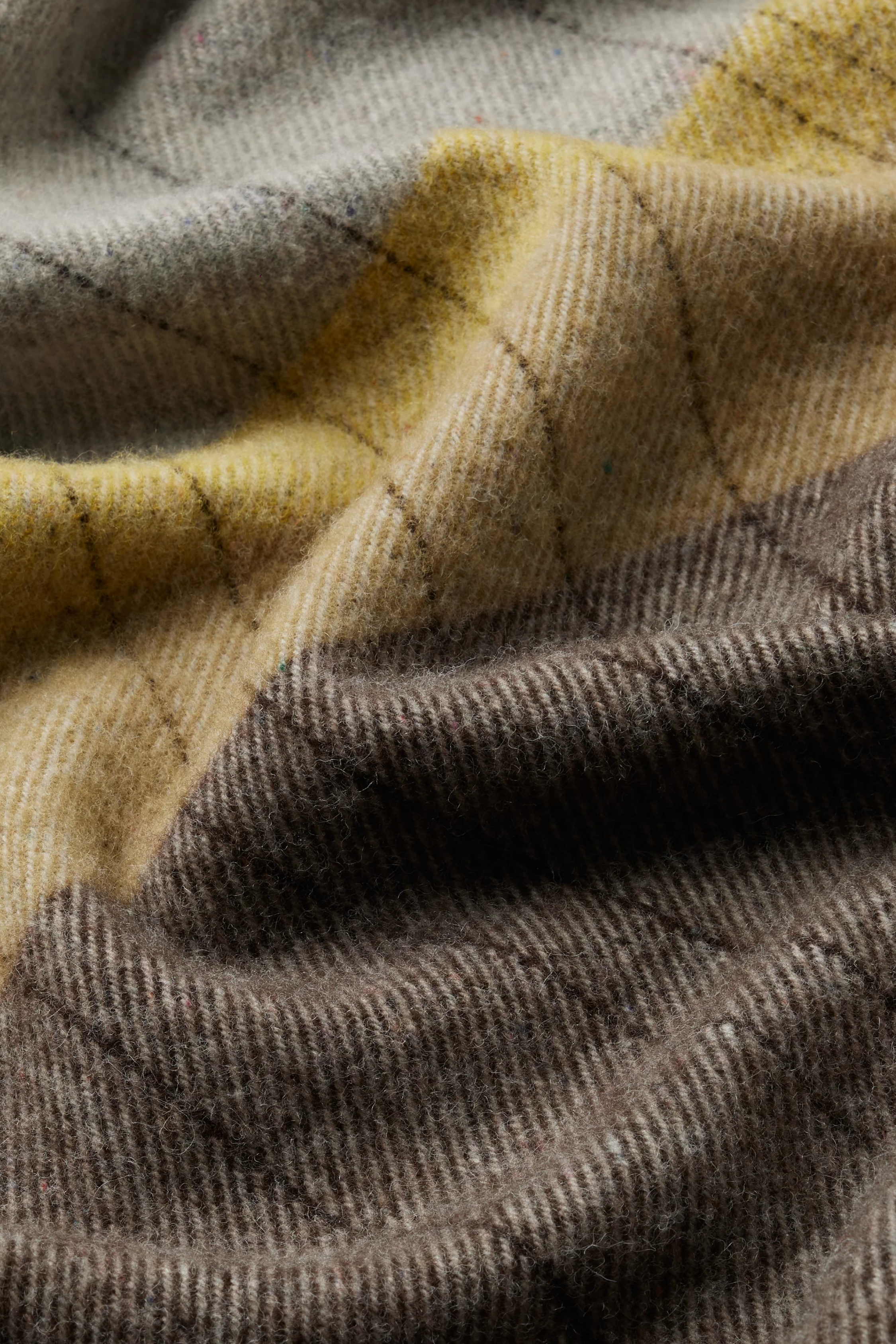 Recycled Wool Throw - Cradle Mountain