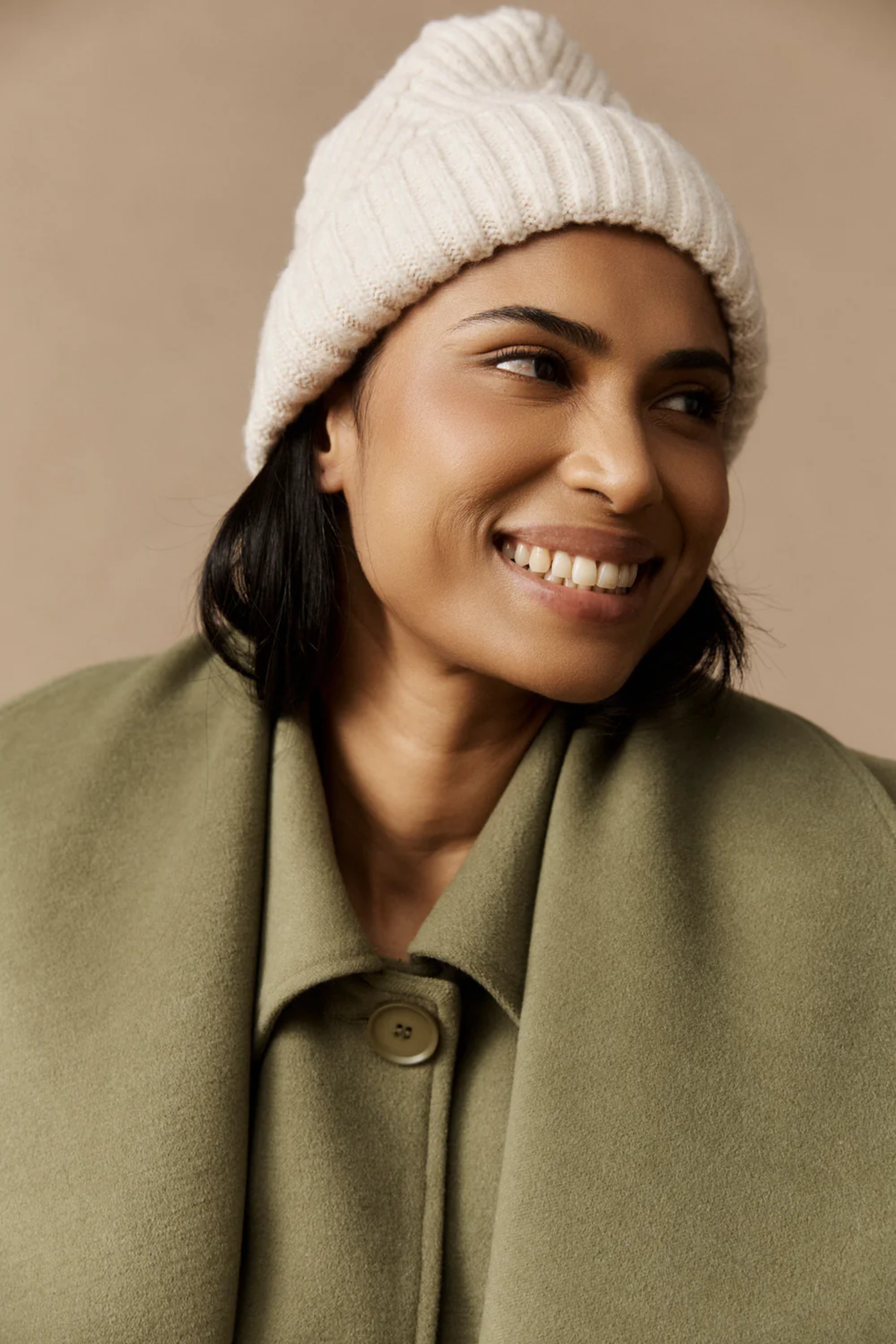 Sable Beanie - Bisque