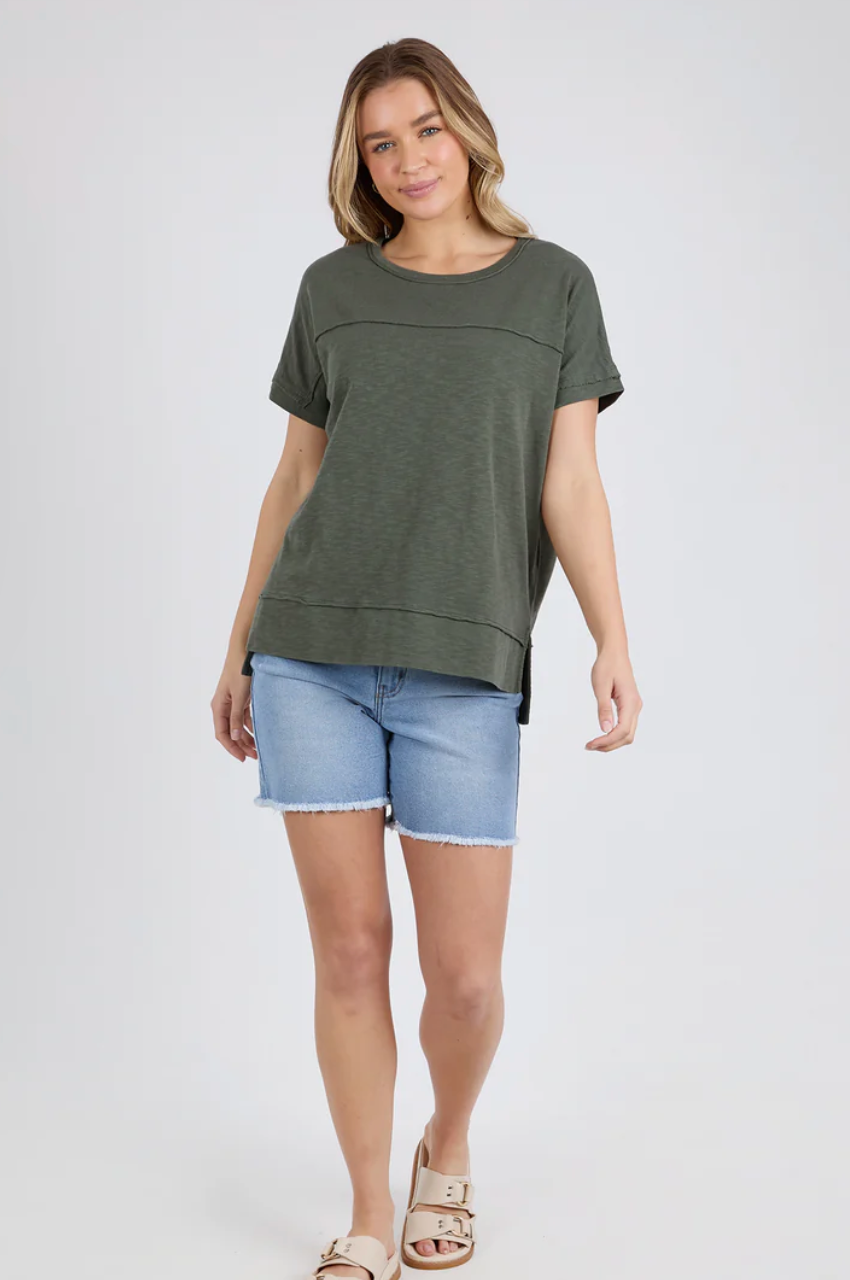Foxwood Allison Tee - Khaki
