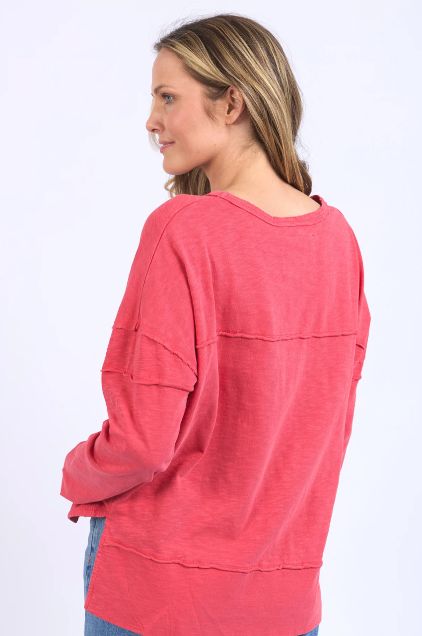 Foxwood Jayne Throw On - Cayenne