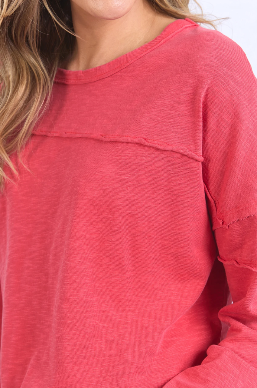 Foxwood Jayne Throw On - Cayenne