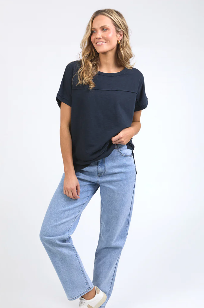 Foxwood Allison Tee - Dark Sapphire